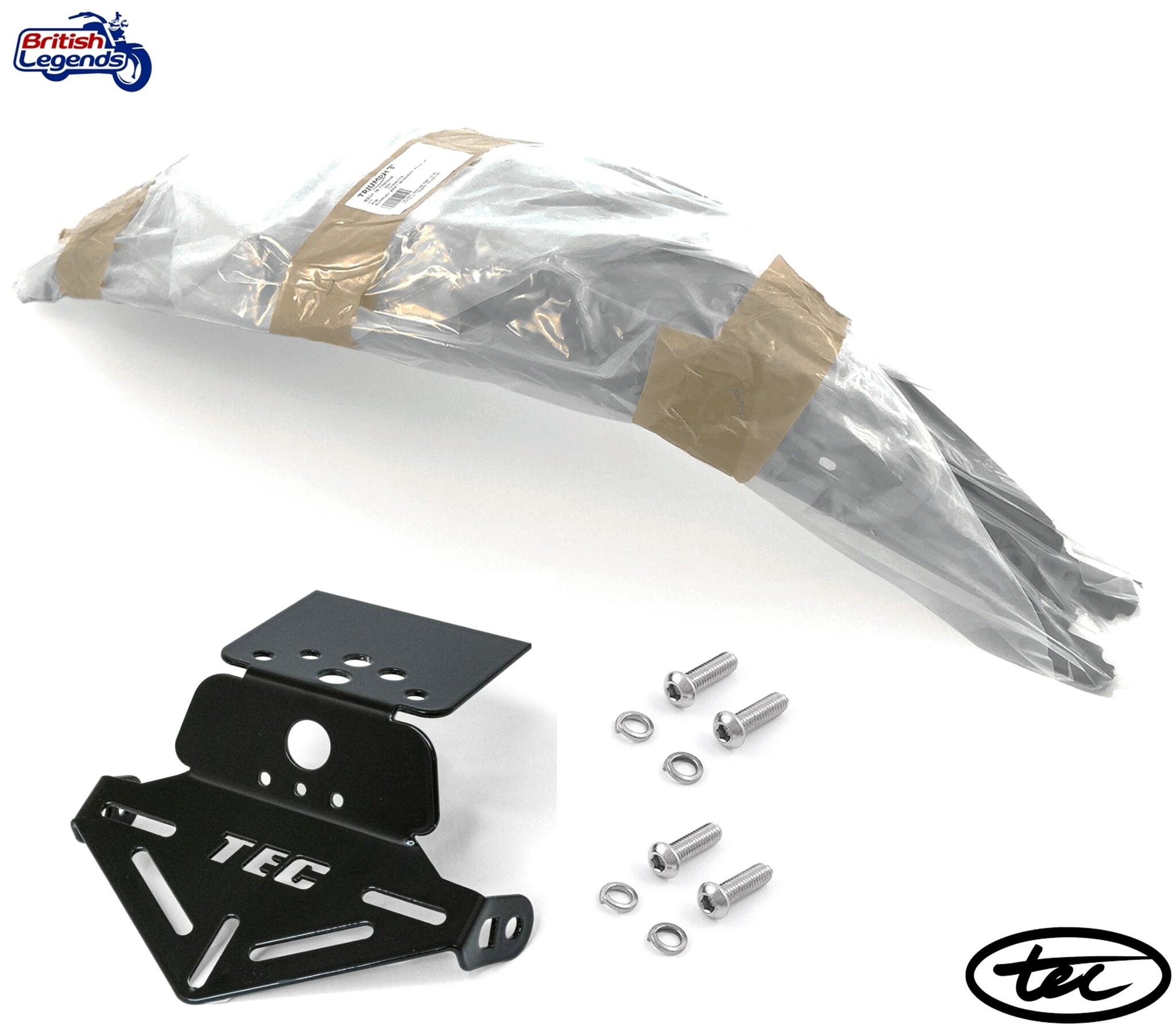 Short License Plate Bracket for Scrambler 1200