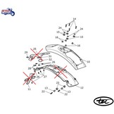 Short License Plate Bracket for Scrambler 1200