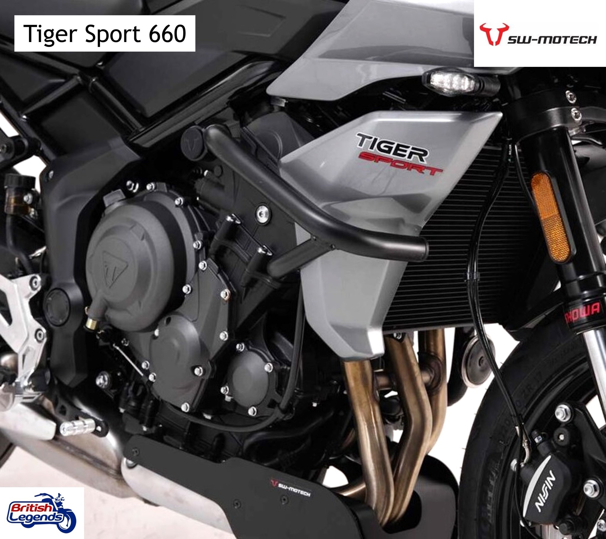 Engine Protection Bars for Tiger Sport 660/800