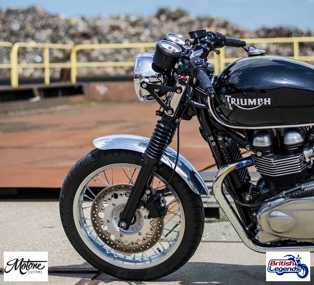 Front Fender in Aluminum for Triumph Twins