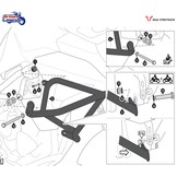 Barres de Protection Moteur Triumph Tiger 1200