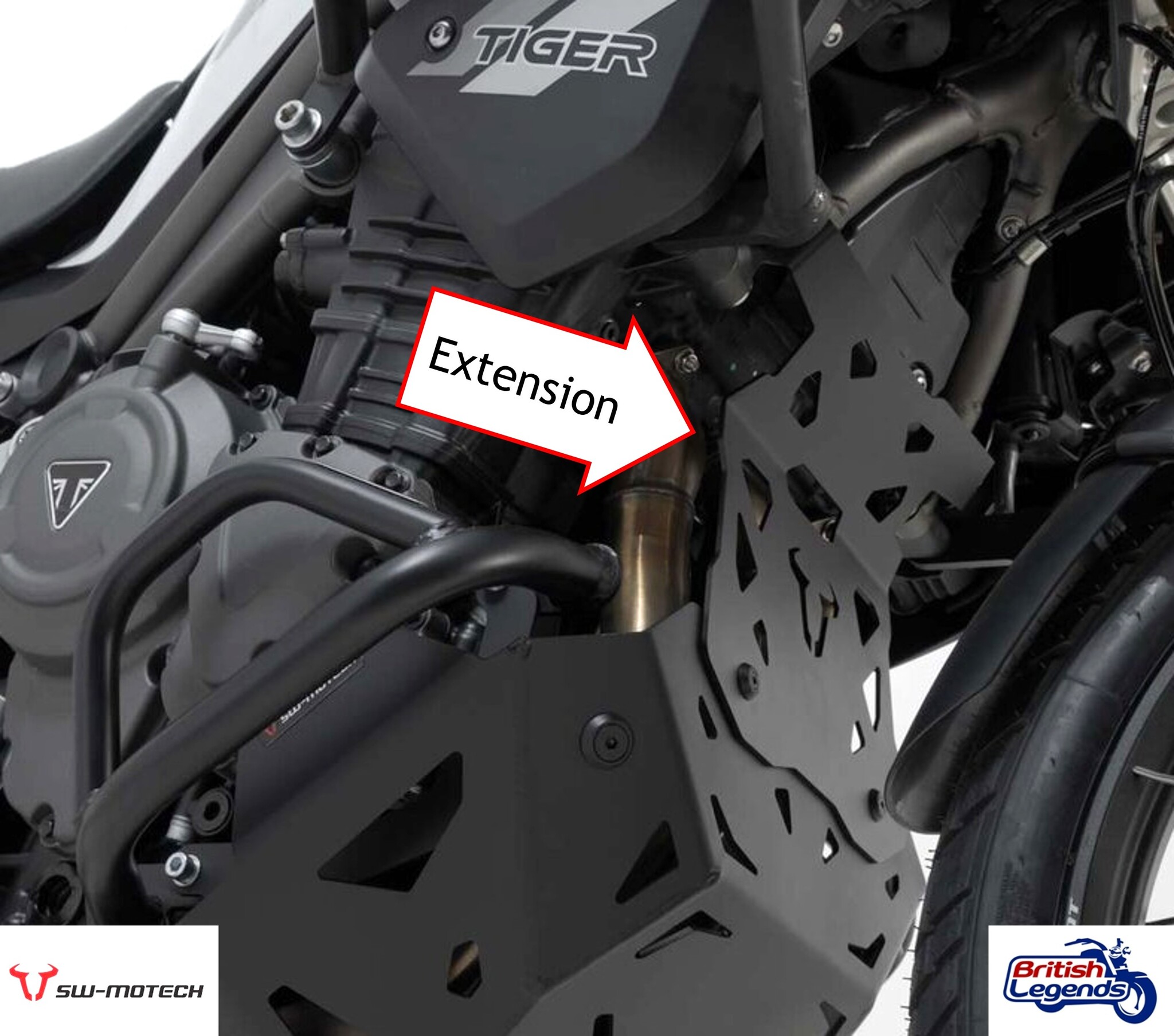 Heavy-Duty Sump Guard for Tiger 1200