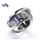 Tuerca de eje de acero inoxidable para motos Triumph