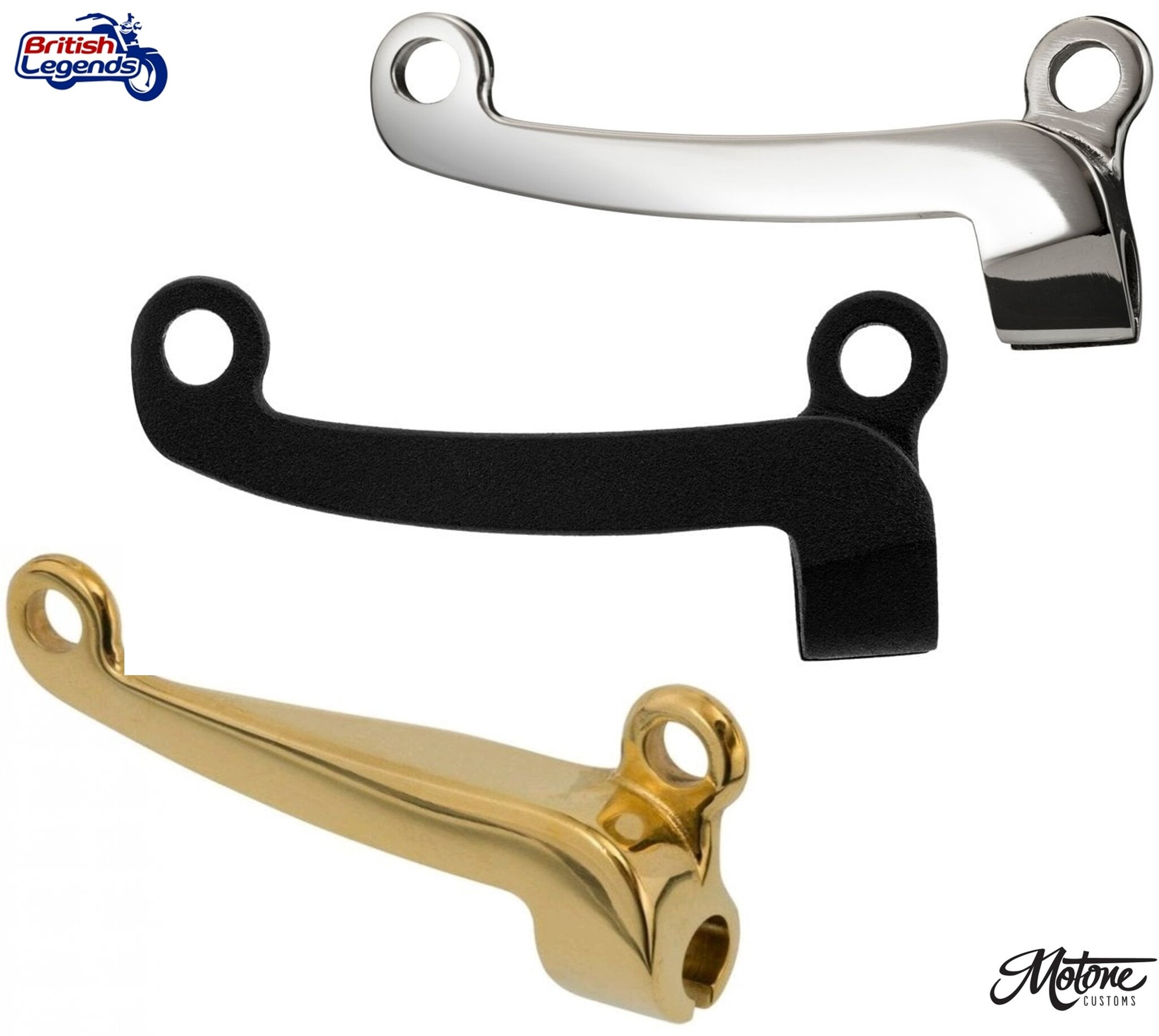 Arrêt de câble d'embrayage en inox Triumph Twins