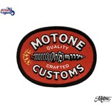 Parches Tejidos de Motone Customs (Diseños a Elegir)