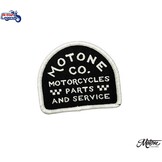 Écussons Tissés Motone Customs (Choix de Dessins)