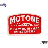 Parches Tejidos de Motone Customs (Diseños a Elegir)