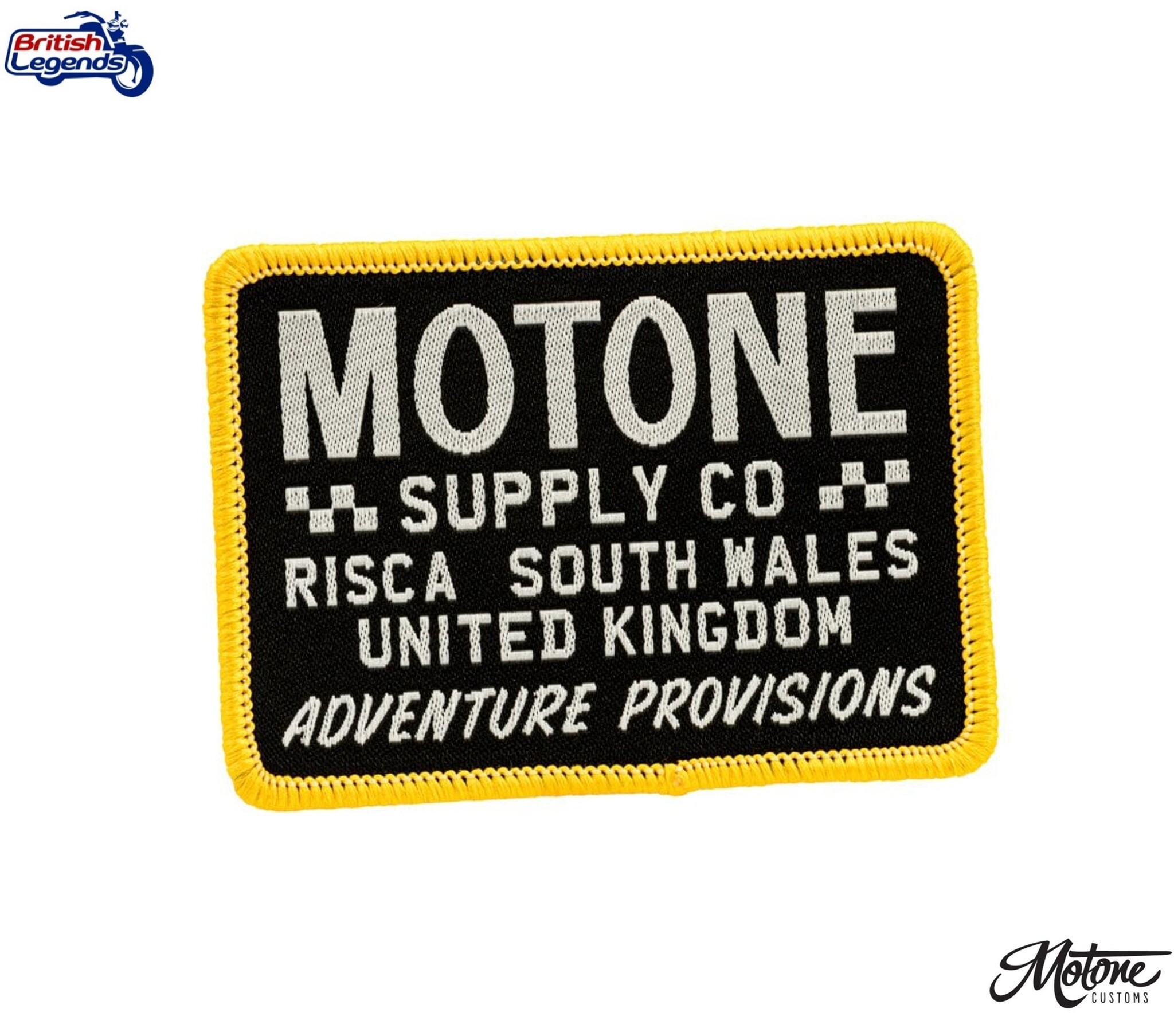 Parches Tejidos de Motone Customs (Diseños a Elegir)