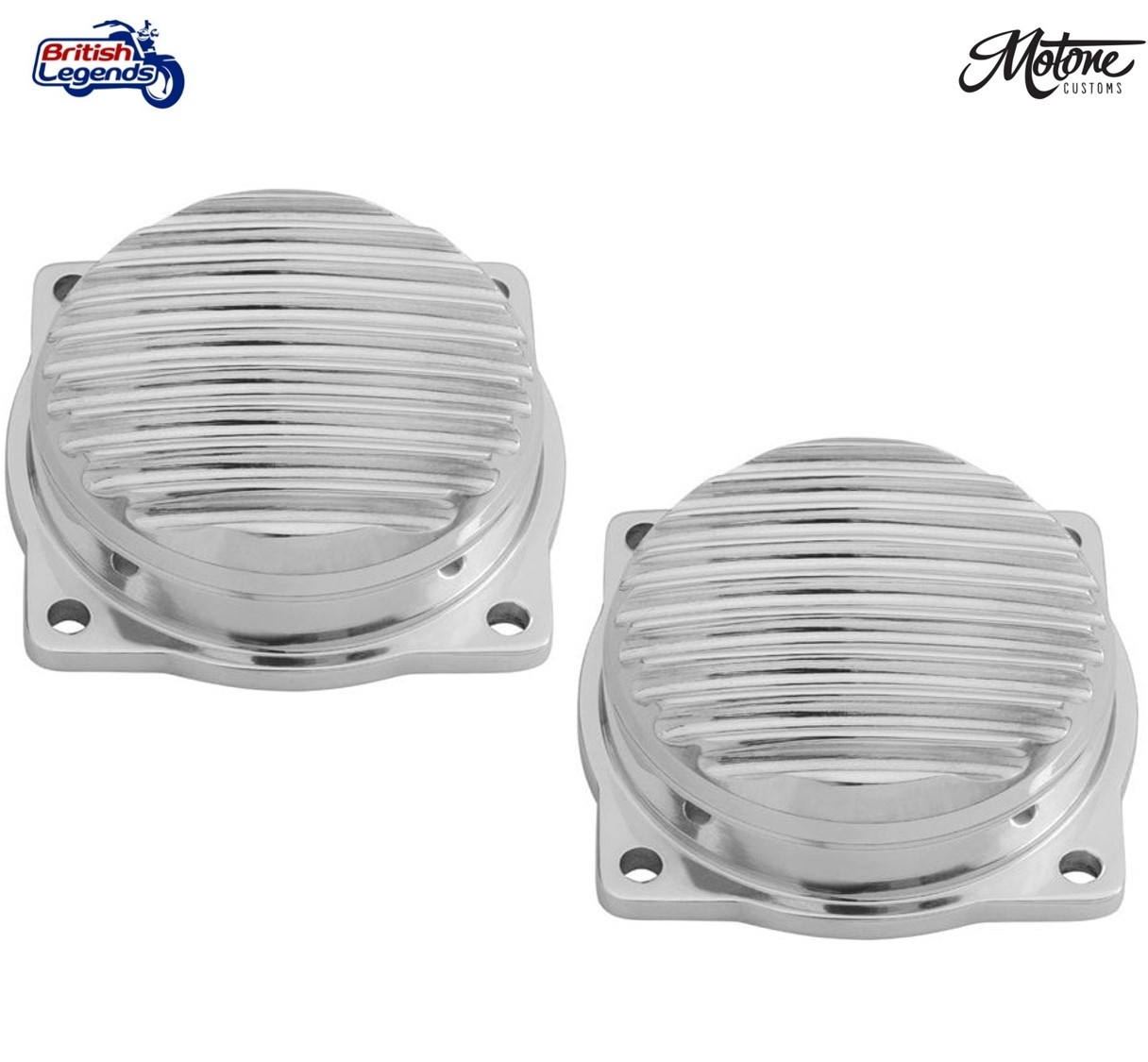 Finned EFI Carb Tops for Triumph Twins 2008-2016