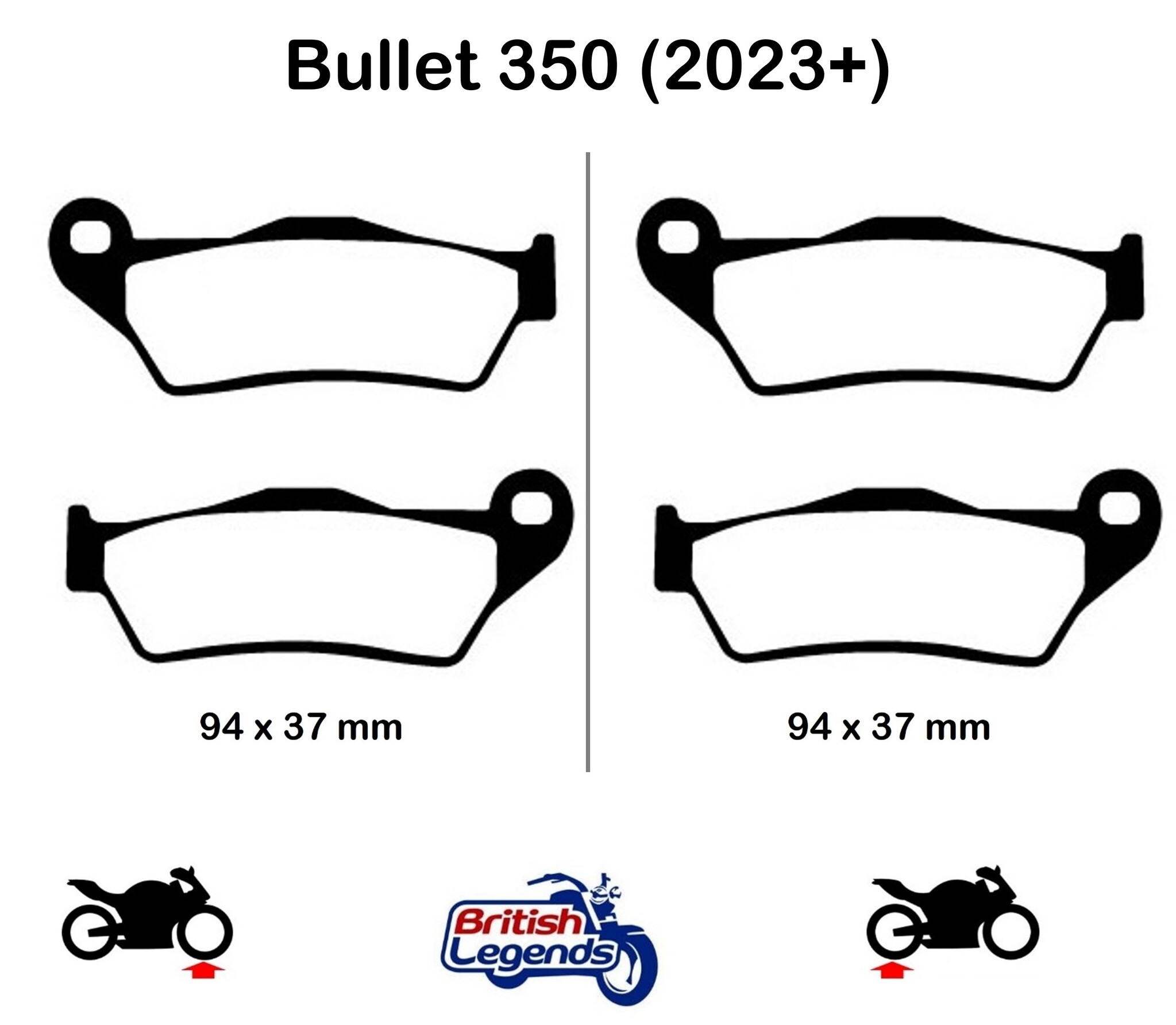 Ferodo Eco-Friction Brake Pads for Royal-Enfield