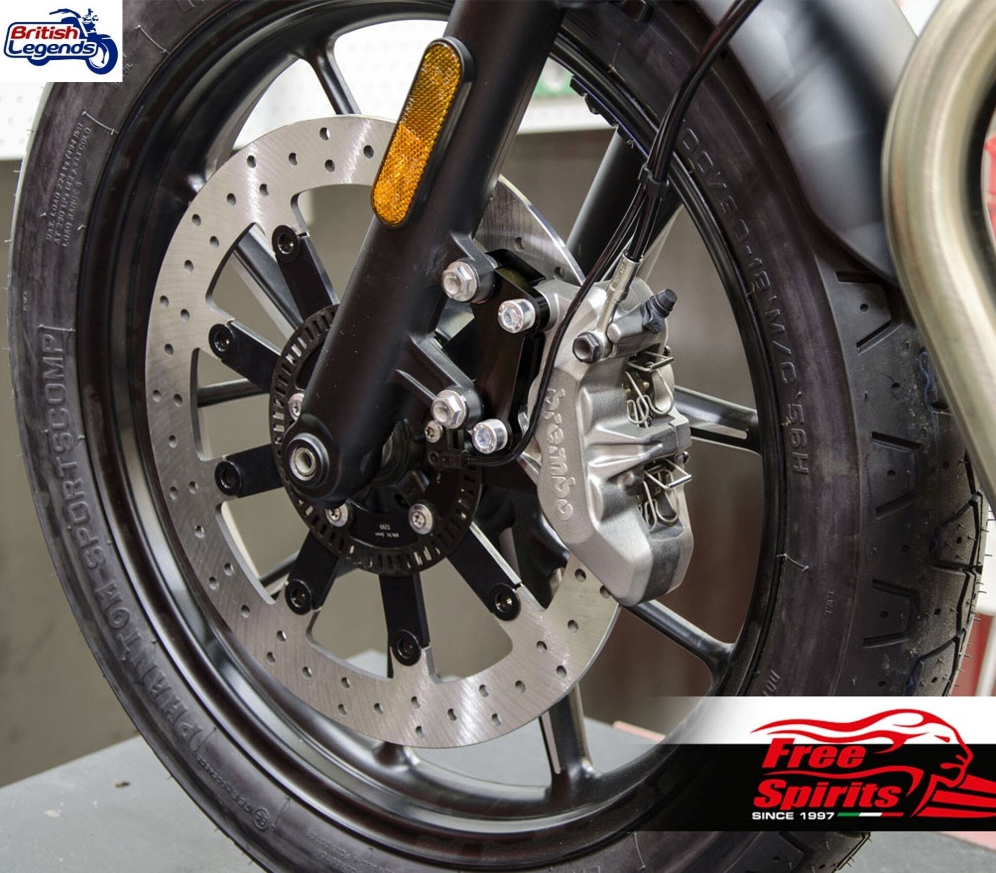 Disque 340mm pour Triumph Street Twin & Speed Twin 900