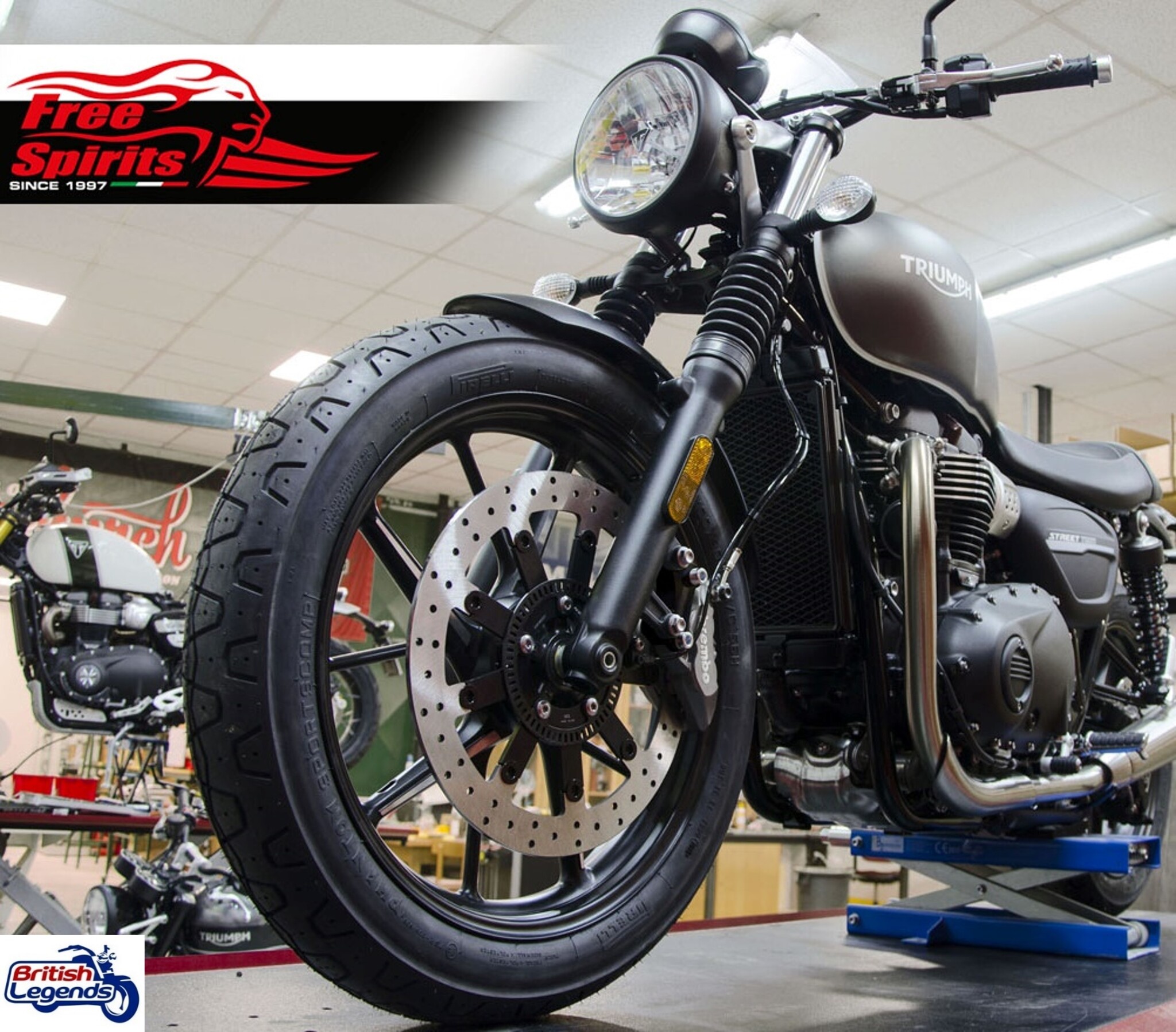 Disque 340mm pour Triumph Street Twin & Speed Twin 900