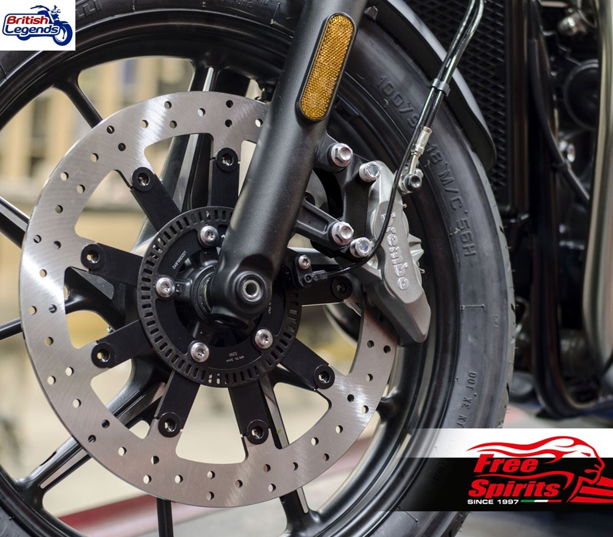 Disque 340mm pour Triumph Street Twin & Speed Twin 900