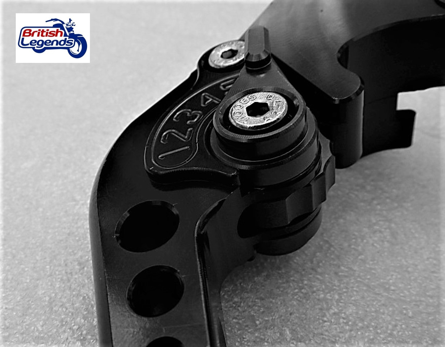 Palancas de aluminio sólido para motos Triumph