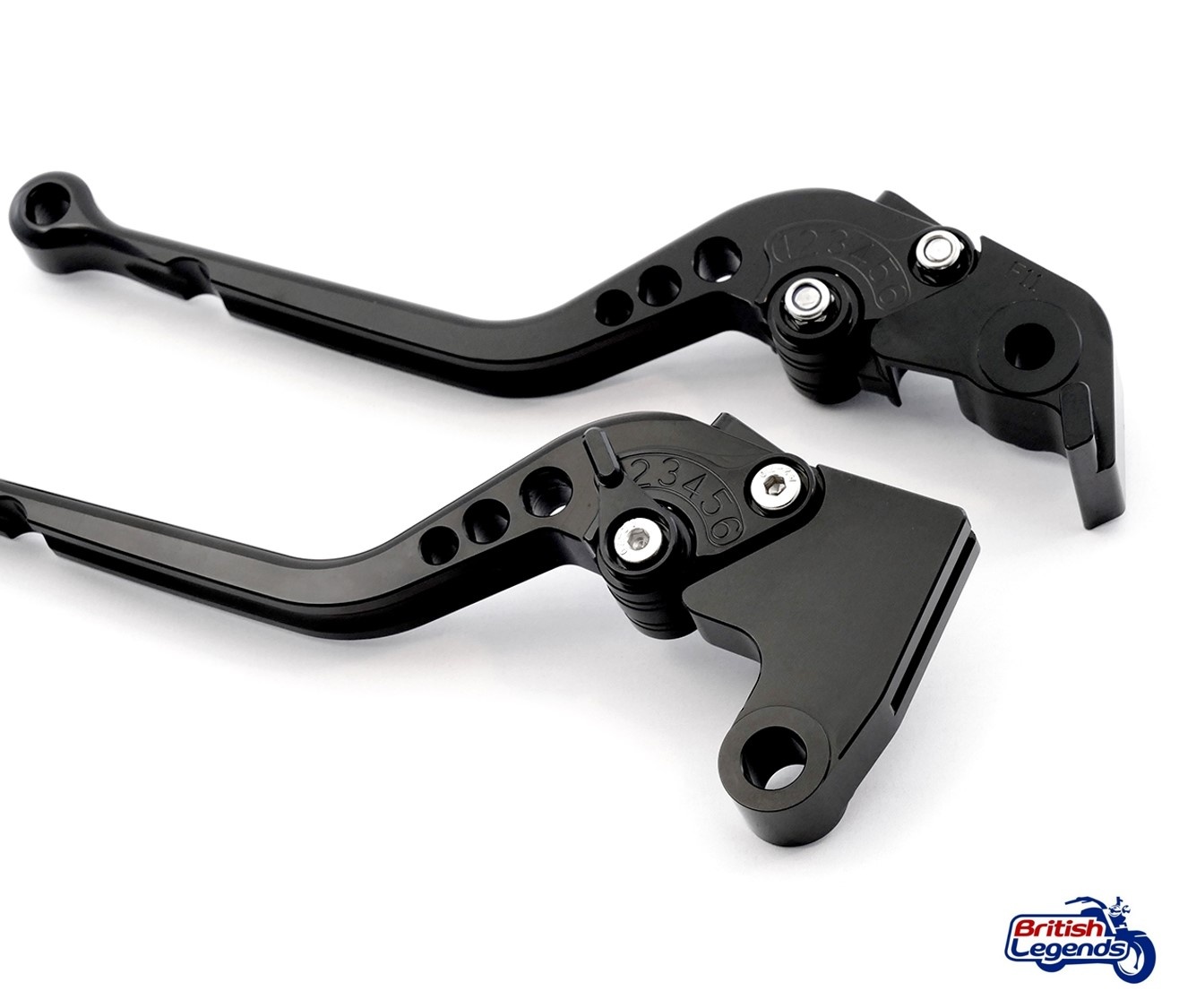 Palancas de aluminio sólido para motos Triumph