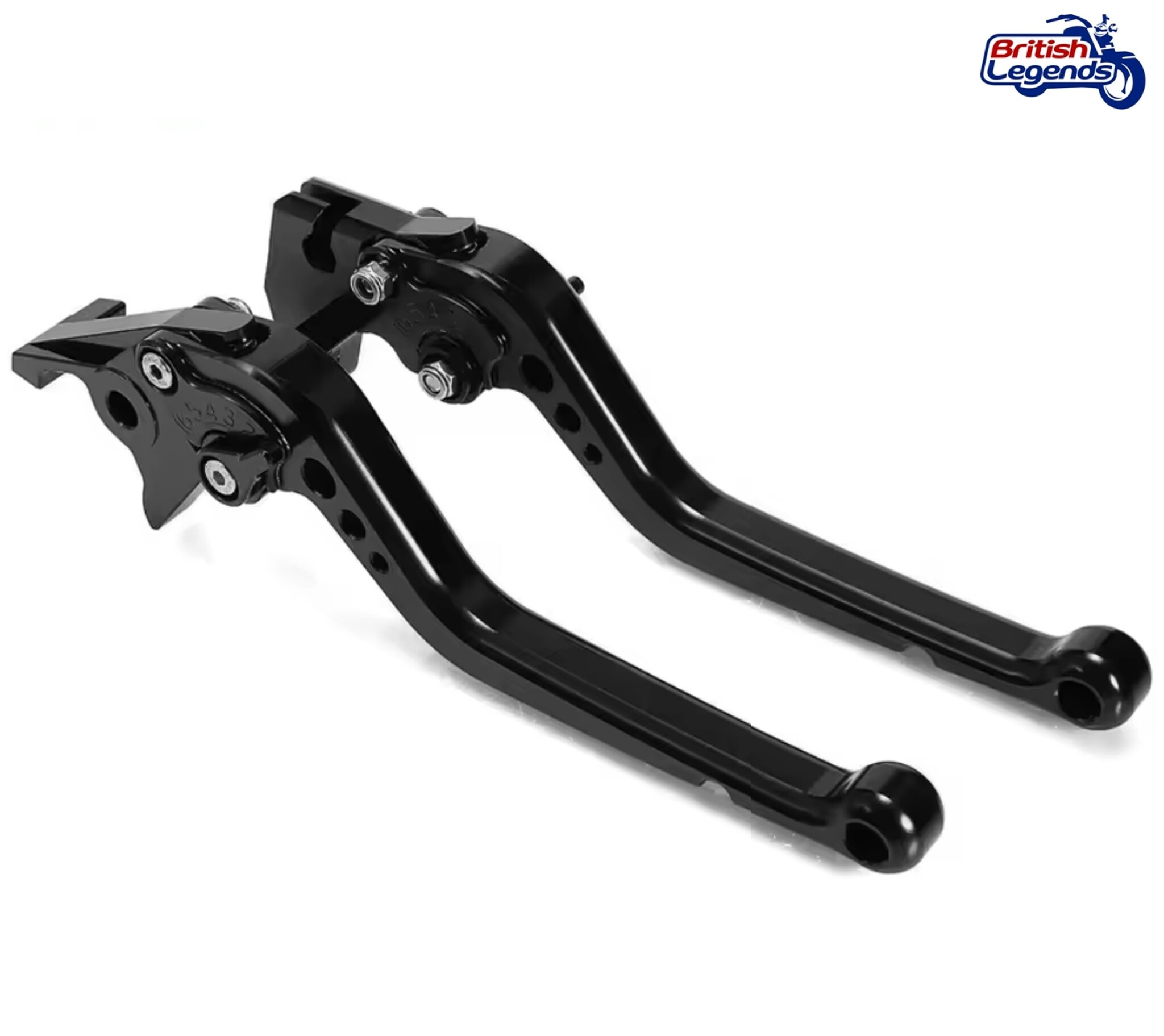 Palancas de aluminio sólido para motos Triumph