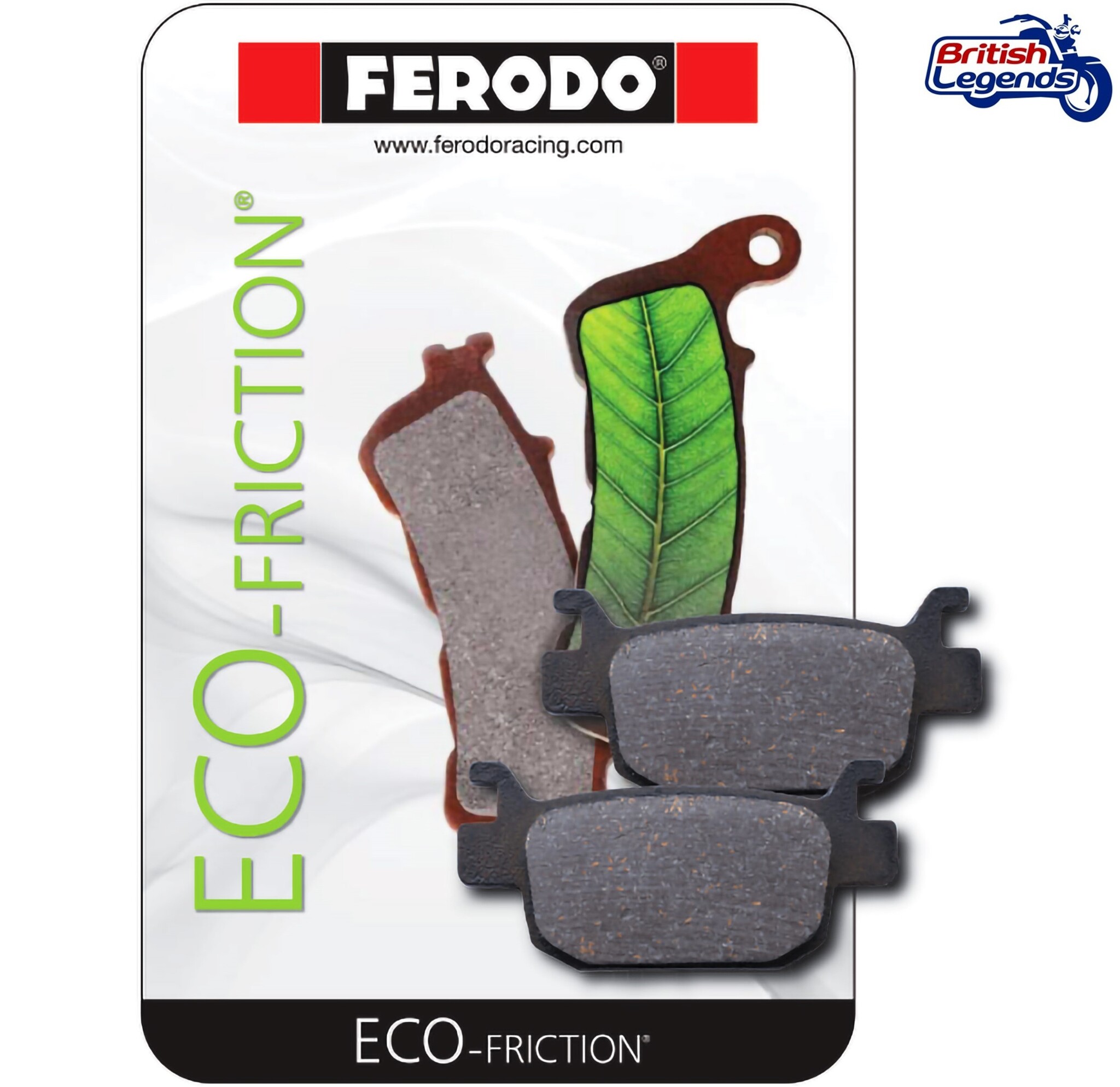 Plaquettes Ferodo Eco-Friction pour Triumph Tiger