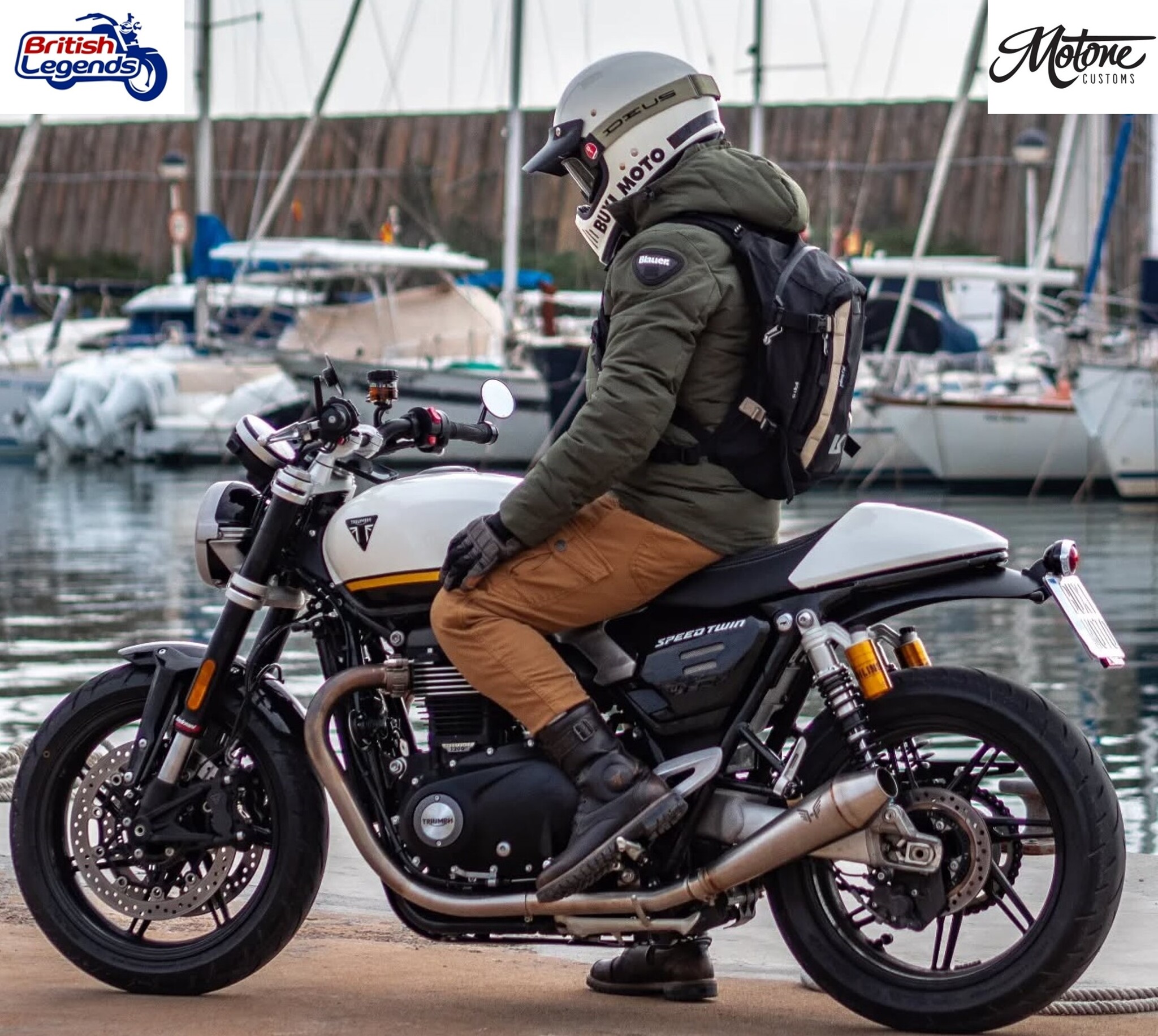 Short Front + Rear Fenders for Speed Twin 1200