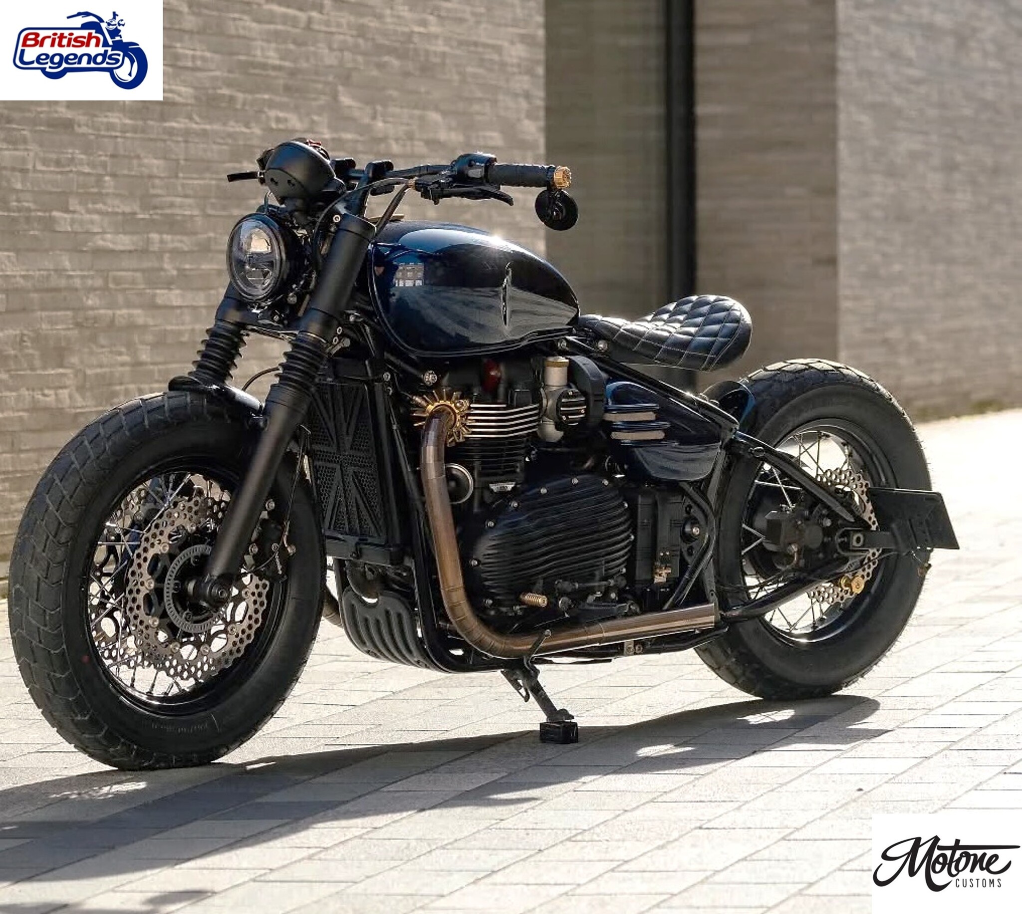 Side-Mount License Plate Kit for Triumph Bobber