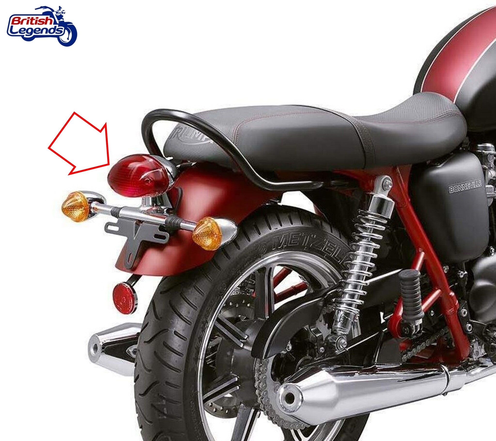 Lentille de Feu AR Rechange pour Triumph Twins