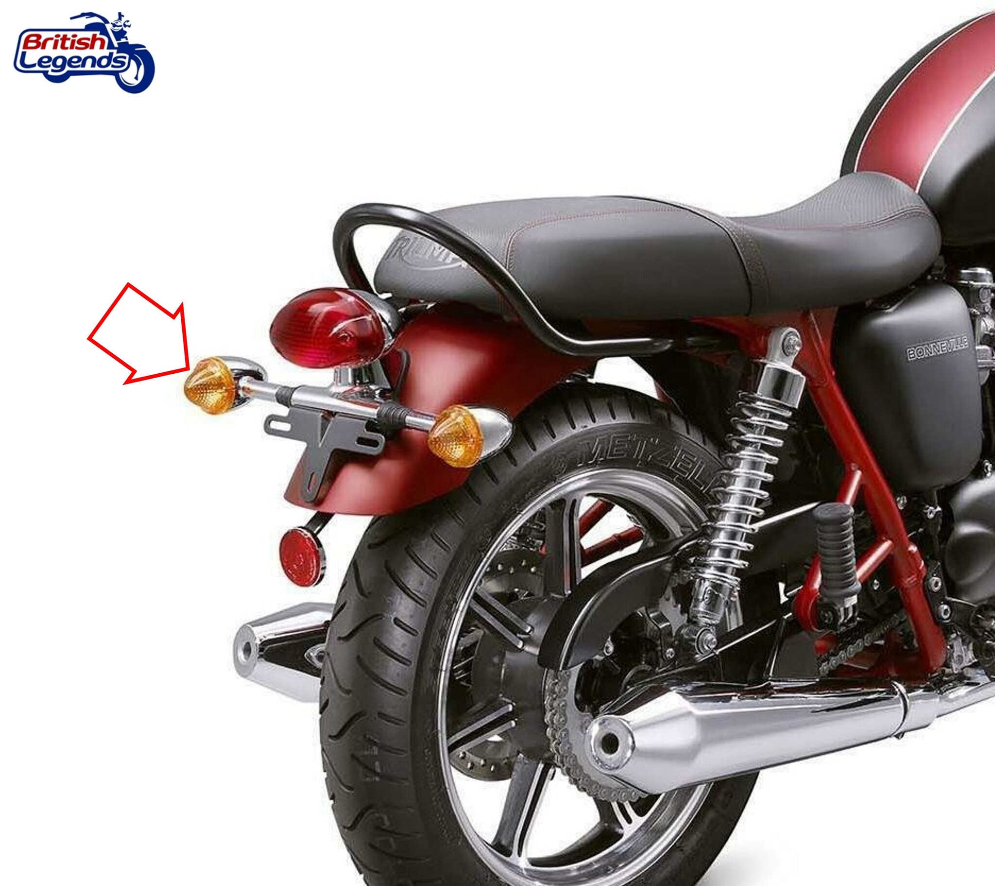 Tulipa de repuesto para intermitente Triumph Twins