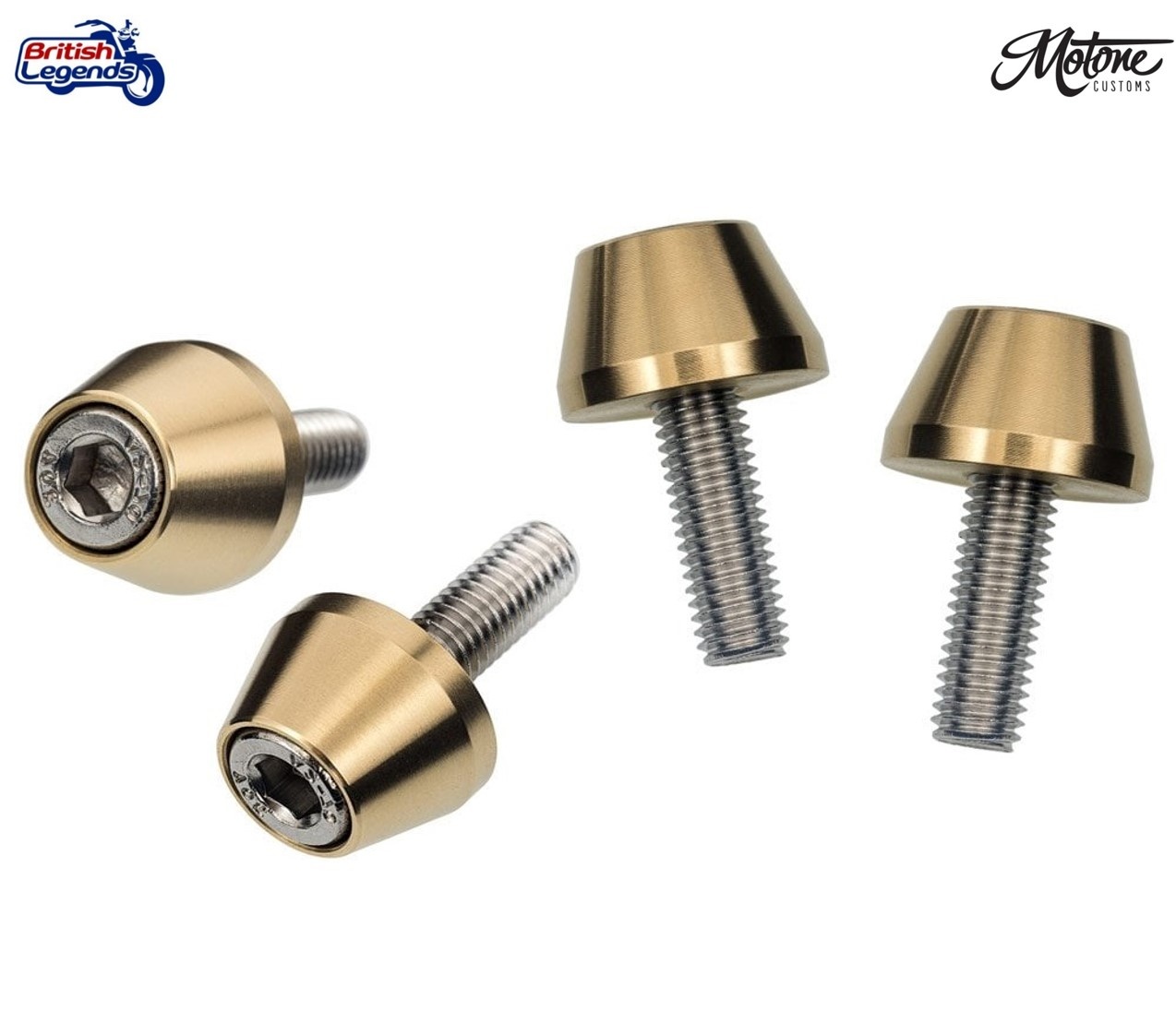 Fixations d'Amortisseurs pour Triumph Twins