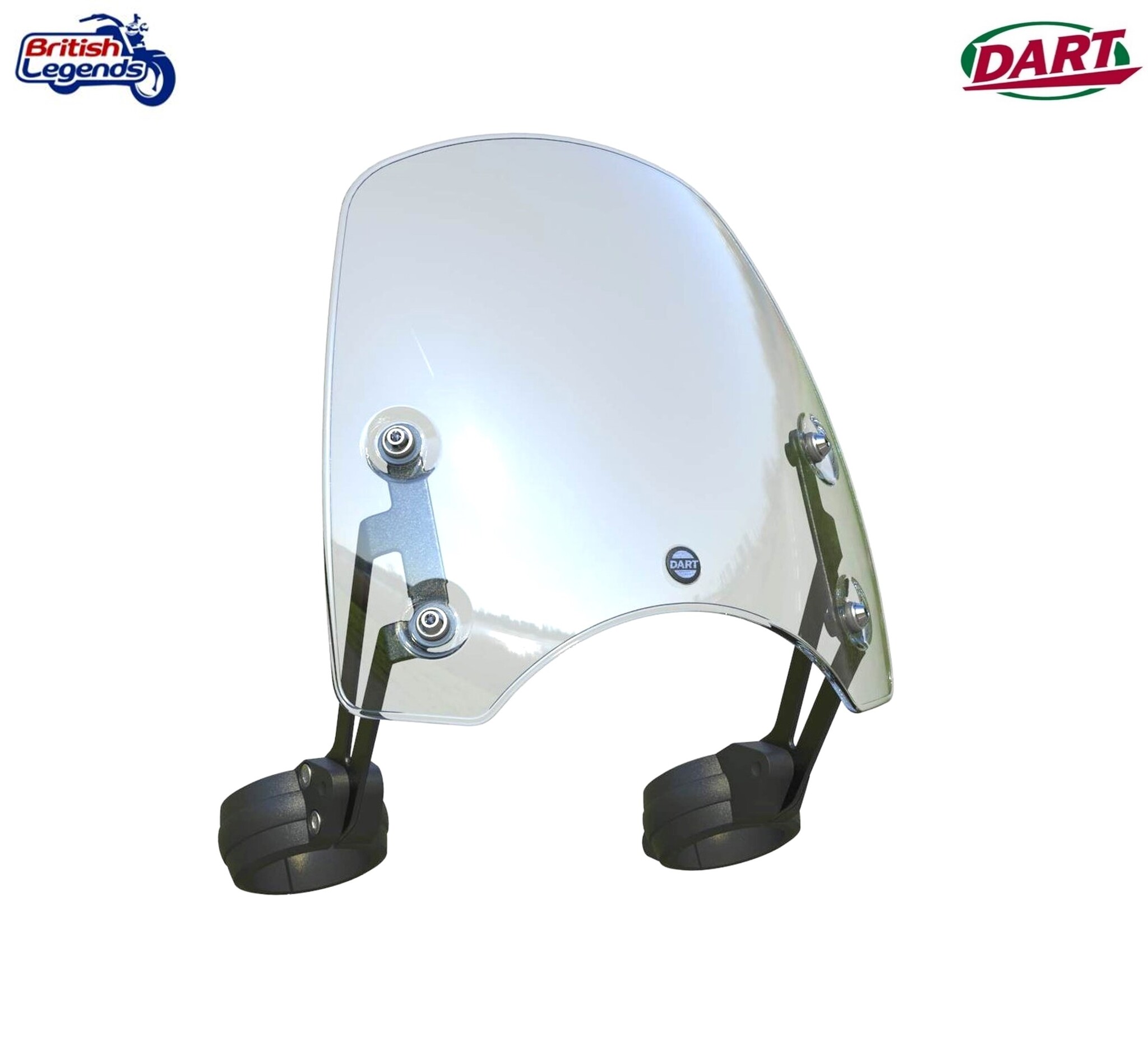 Déflecteur Vent Abs Moto Becquet Pare-brise Moto REDVIT Pour Triumph Street Twin - Déflecteur Vent ABS Universel Accessoire Street Twin