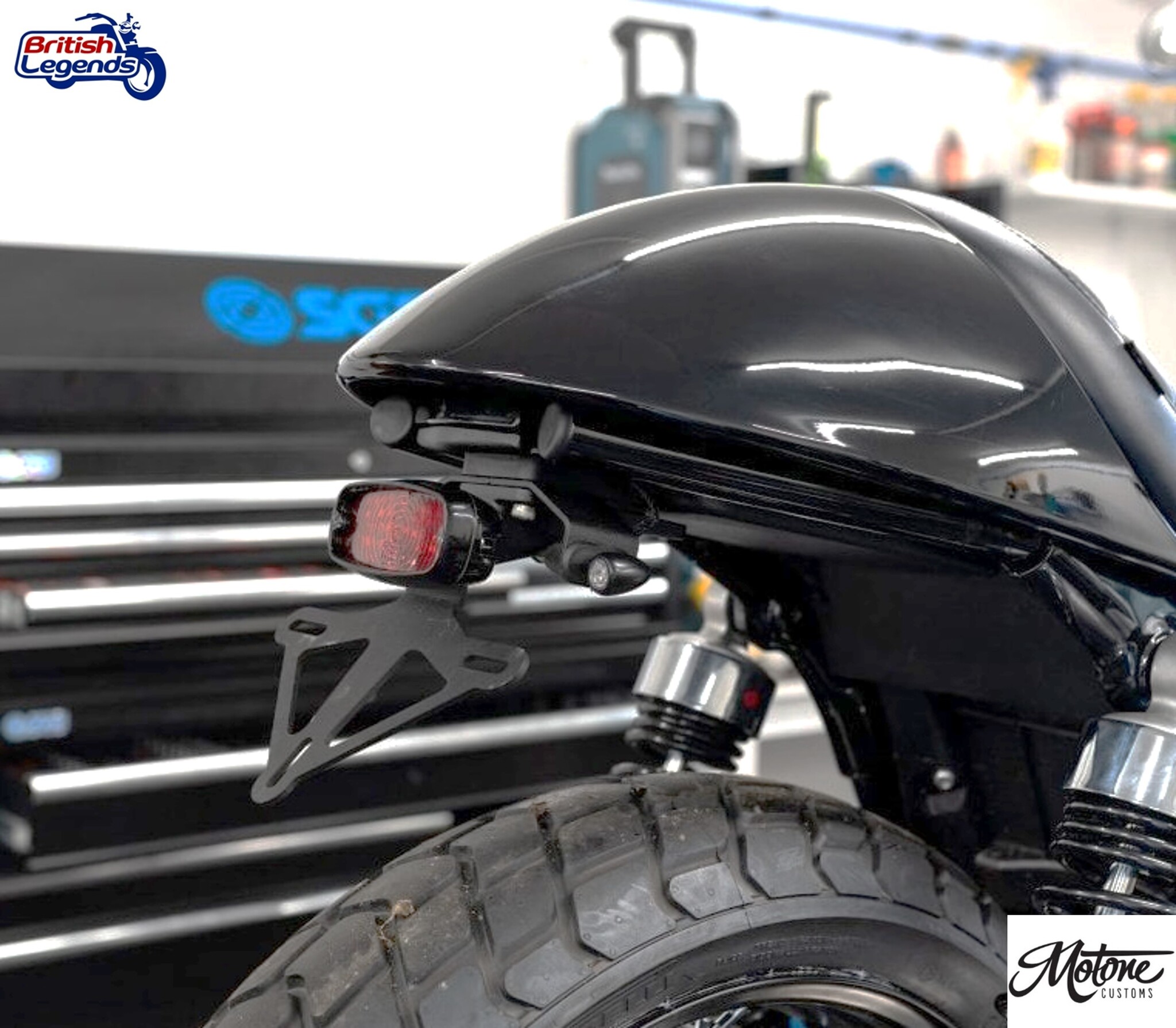 No-Fender Tail Tidy for Triumph Twins 2016+