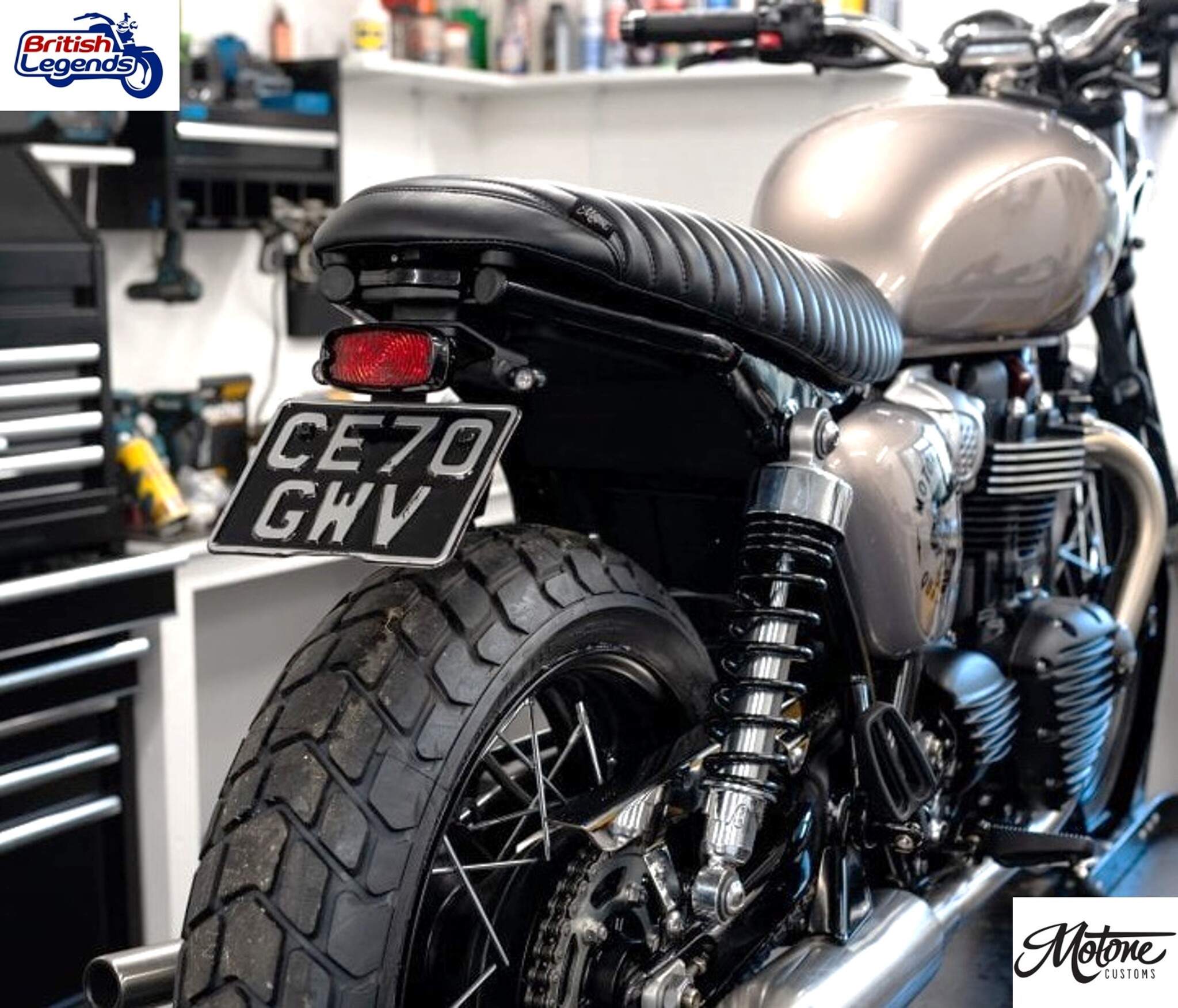 No-Fender Tail Tidy for Triumph Twins 2016+