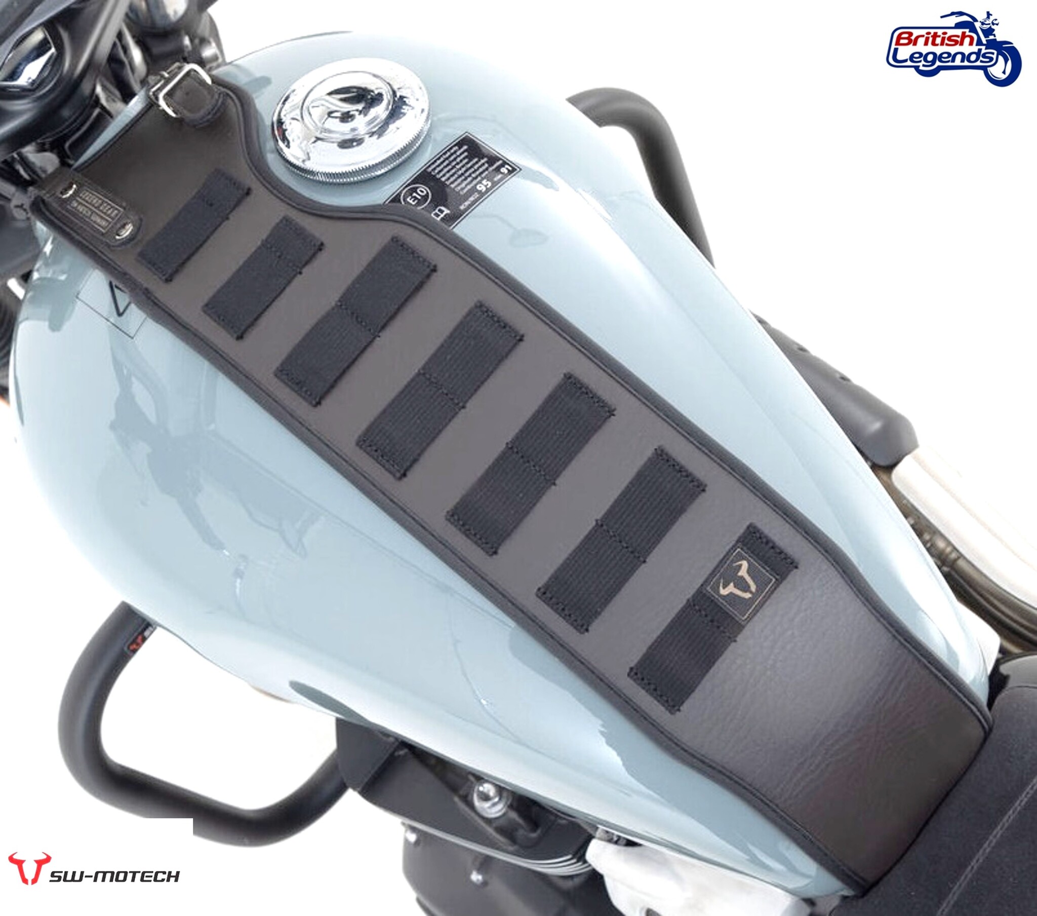 Tank Strap and Smartphone Bag for Triumph Twins