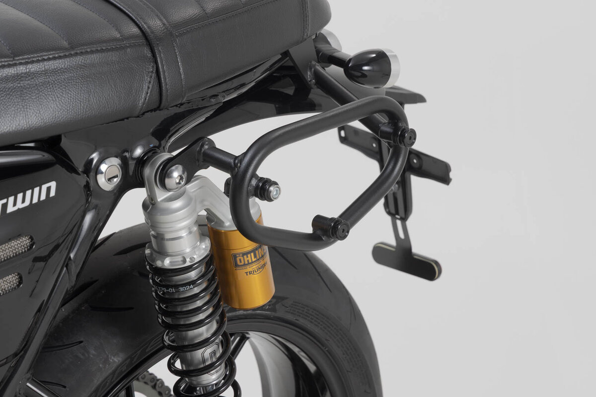 Canvas Saddle Bag Kit for Triumph Speed Twin 1200