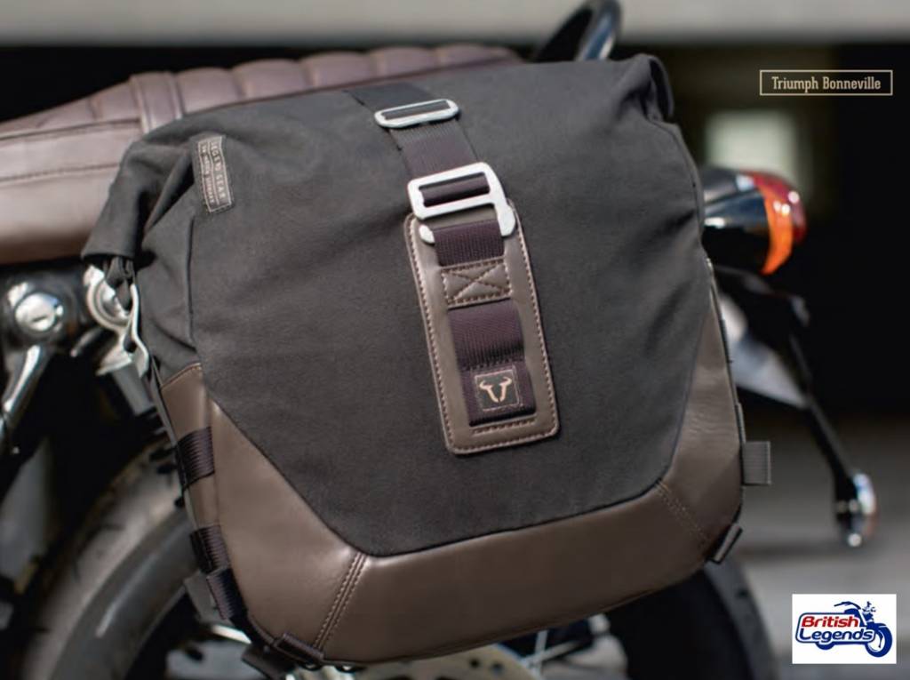 Canvas Saddle Bag for Triumph Bonneville