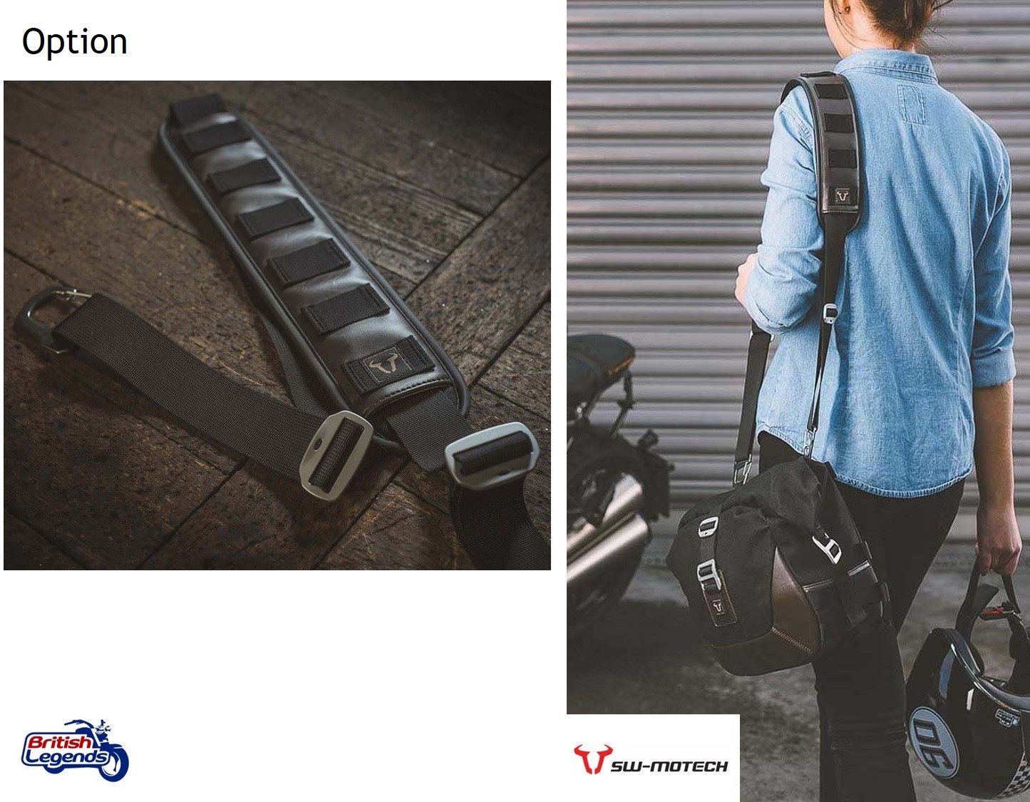 Canvas Saddle Bag for Triumph Bonneville