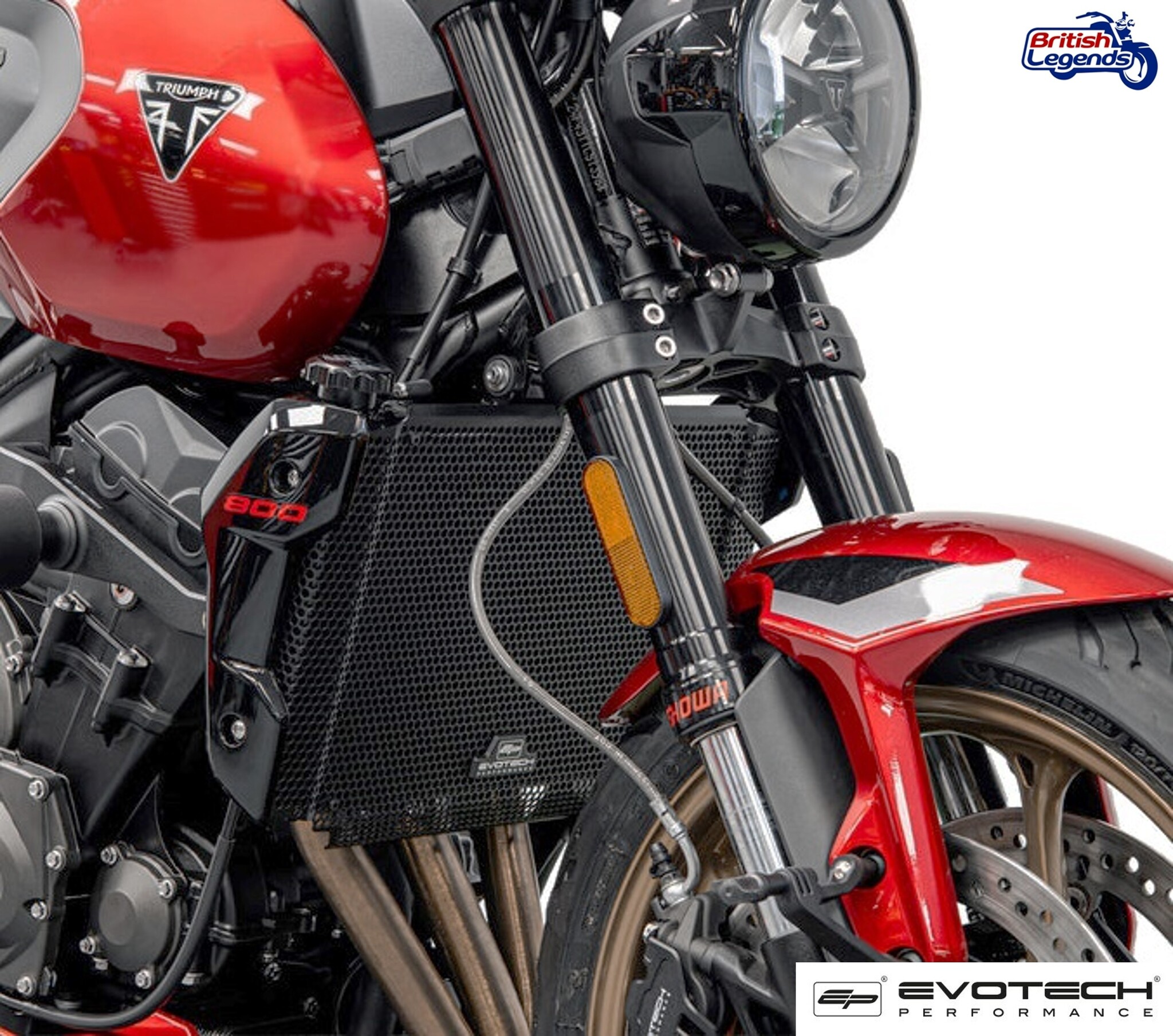 Radiator Protection for Triumph Trident 660/800