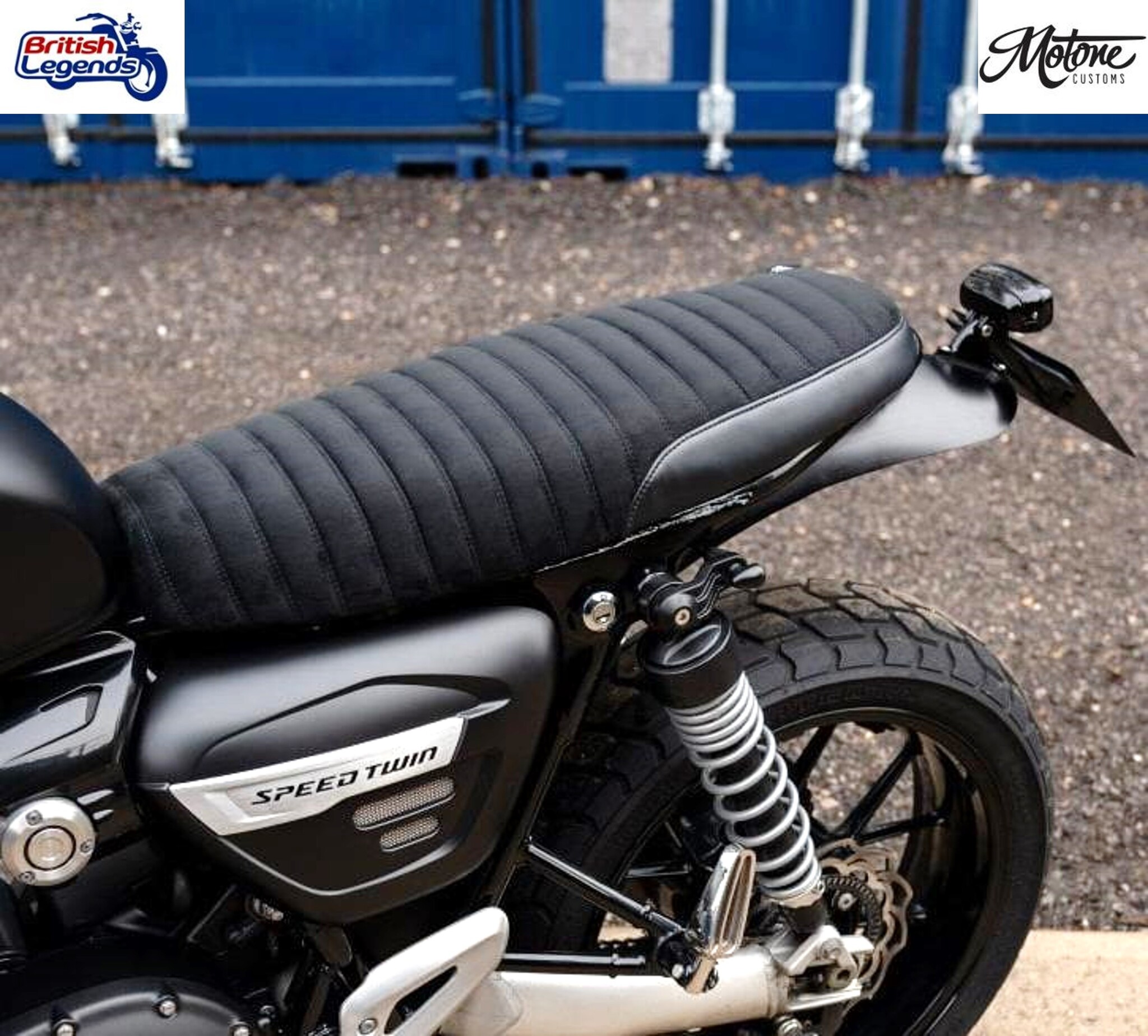 Motone Skinny Seat for Triumph Twins