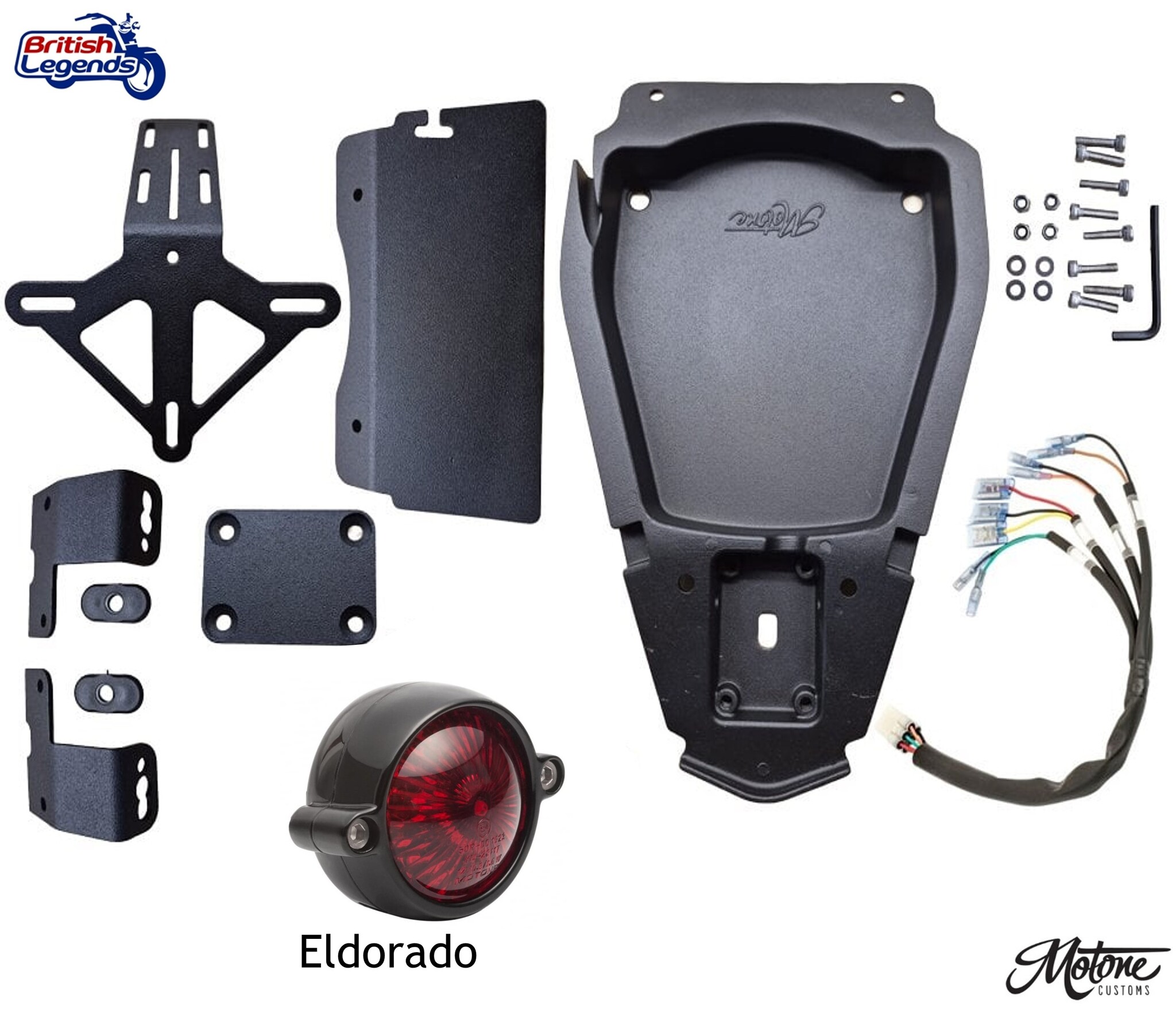 No-Fender Tail Tidy for Triumph Twins 2016+
