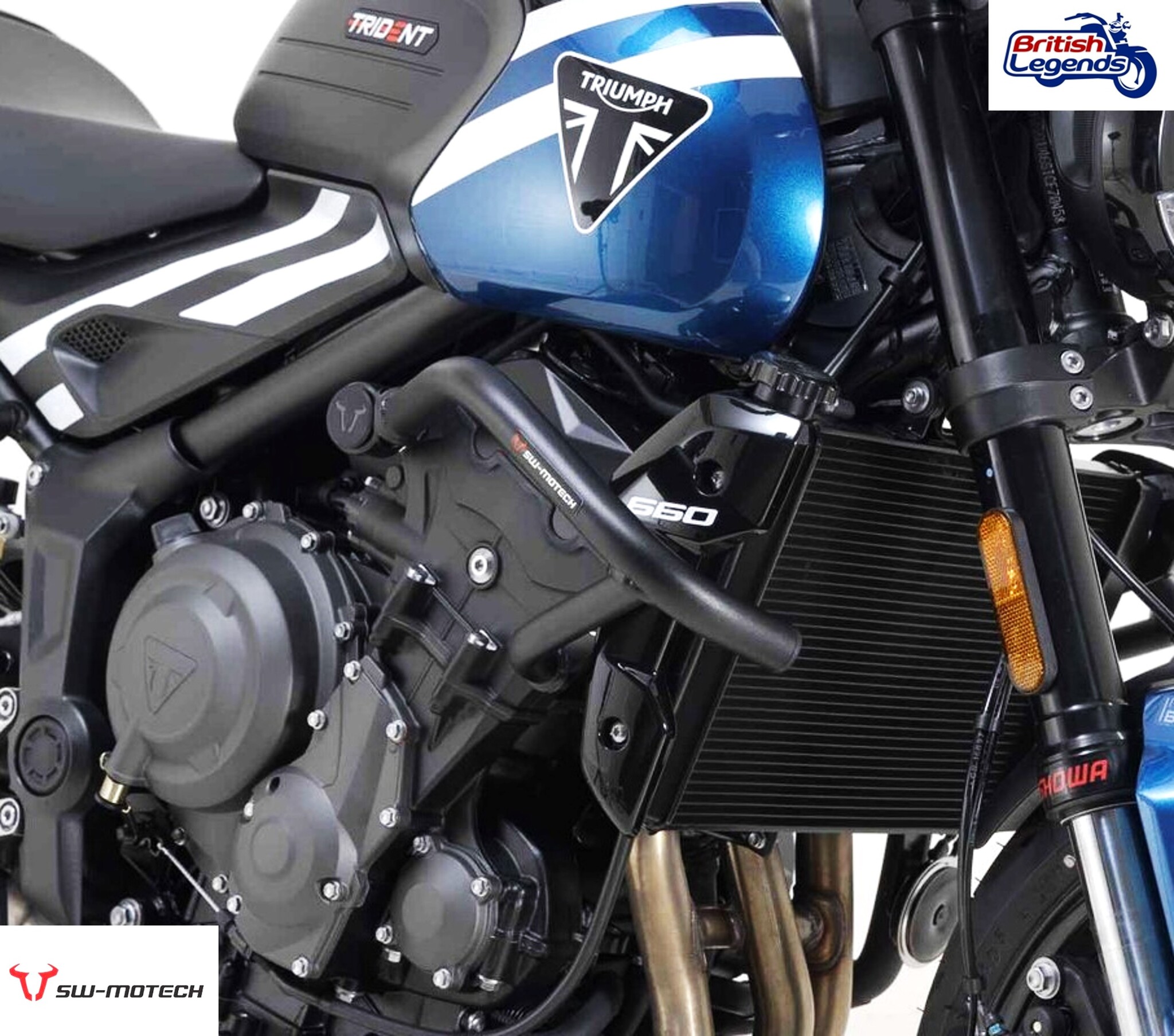 Barras de Protección del Motor Triumph Trident 660