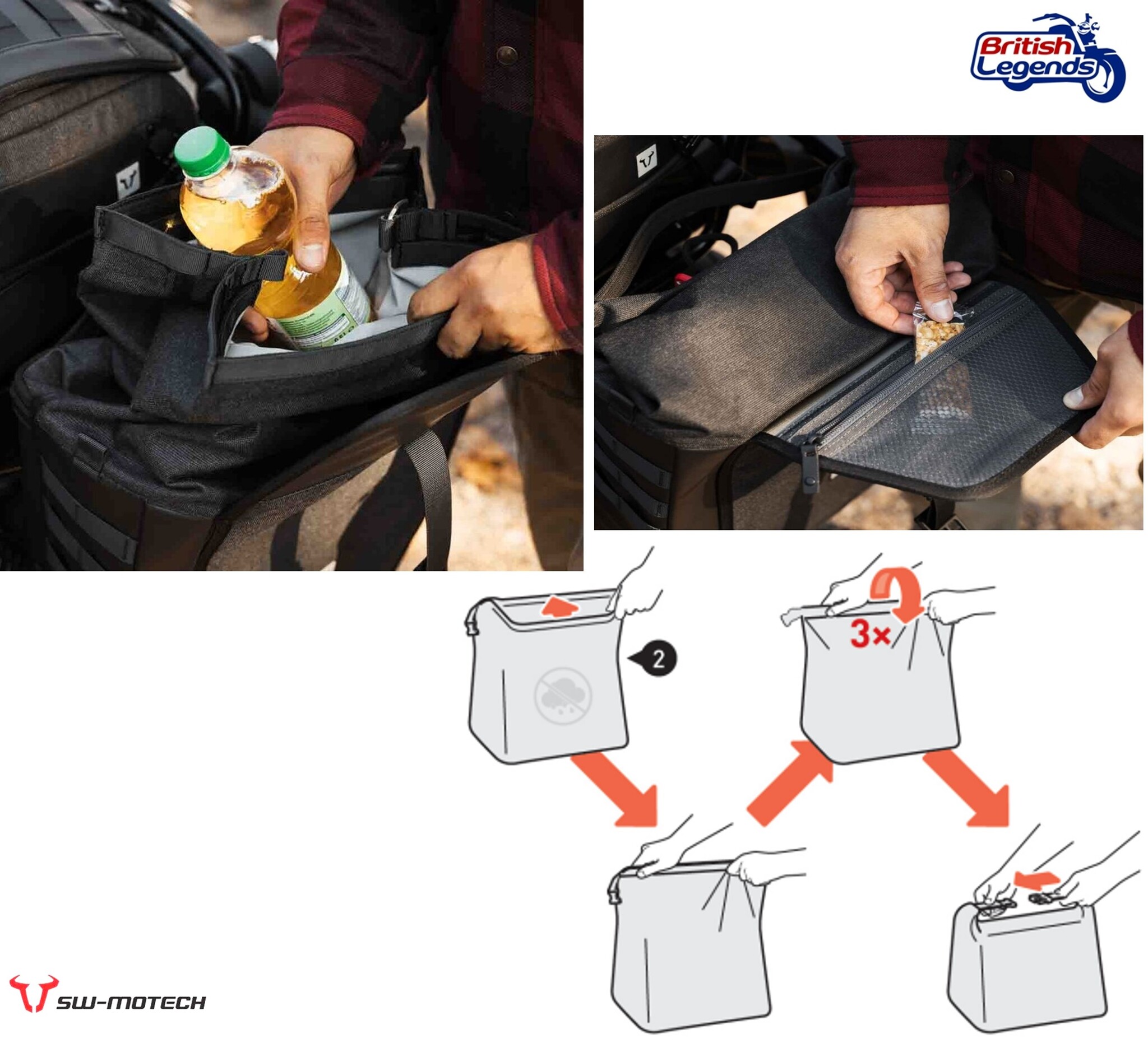 LHS Pannier Kit for Triumph Scrambler 1200