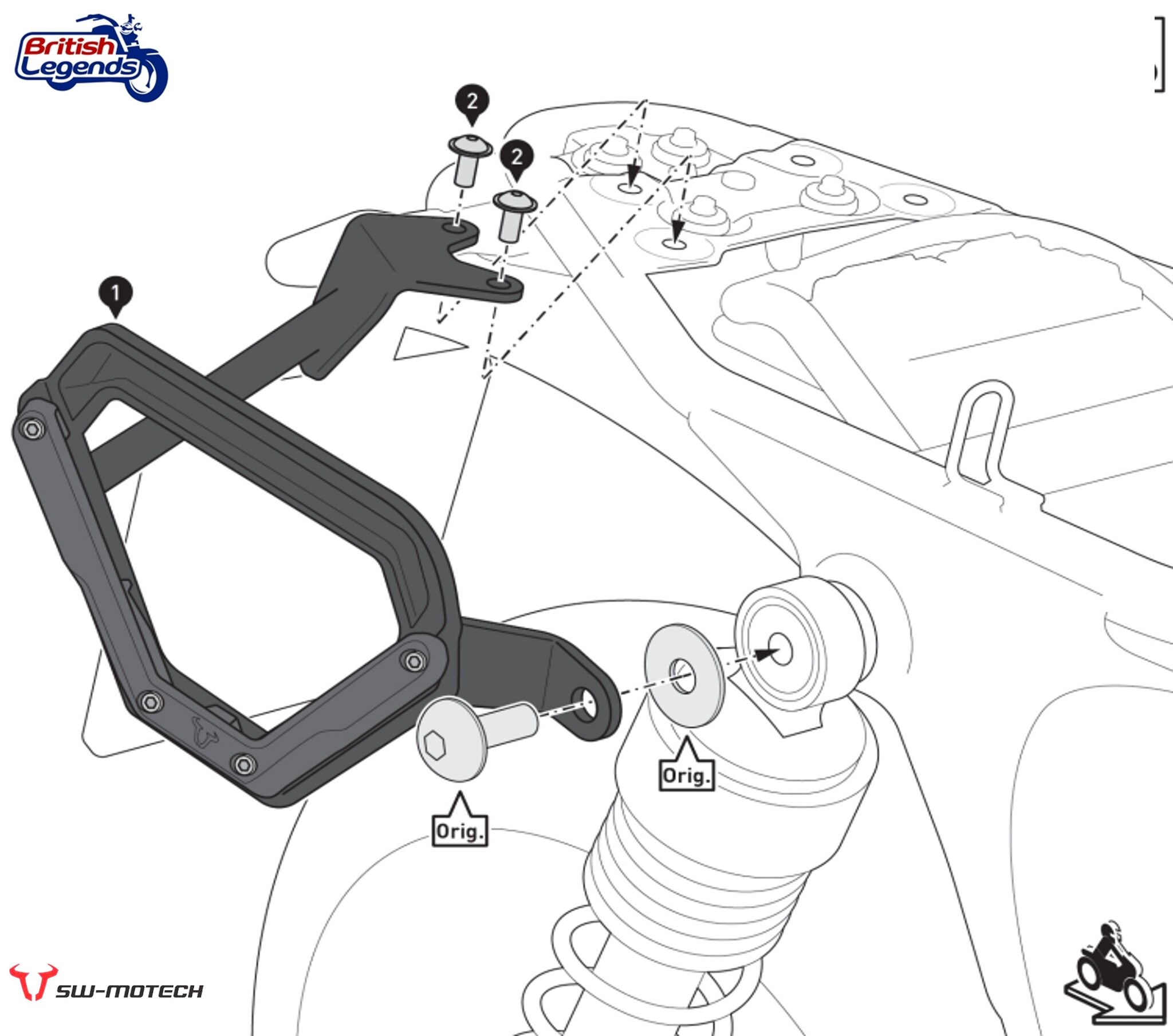 Kits de Bolsas Laterales para Triumph Speed Twin 1200