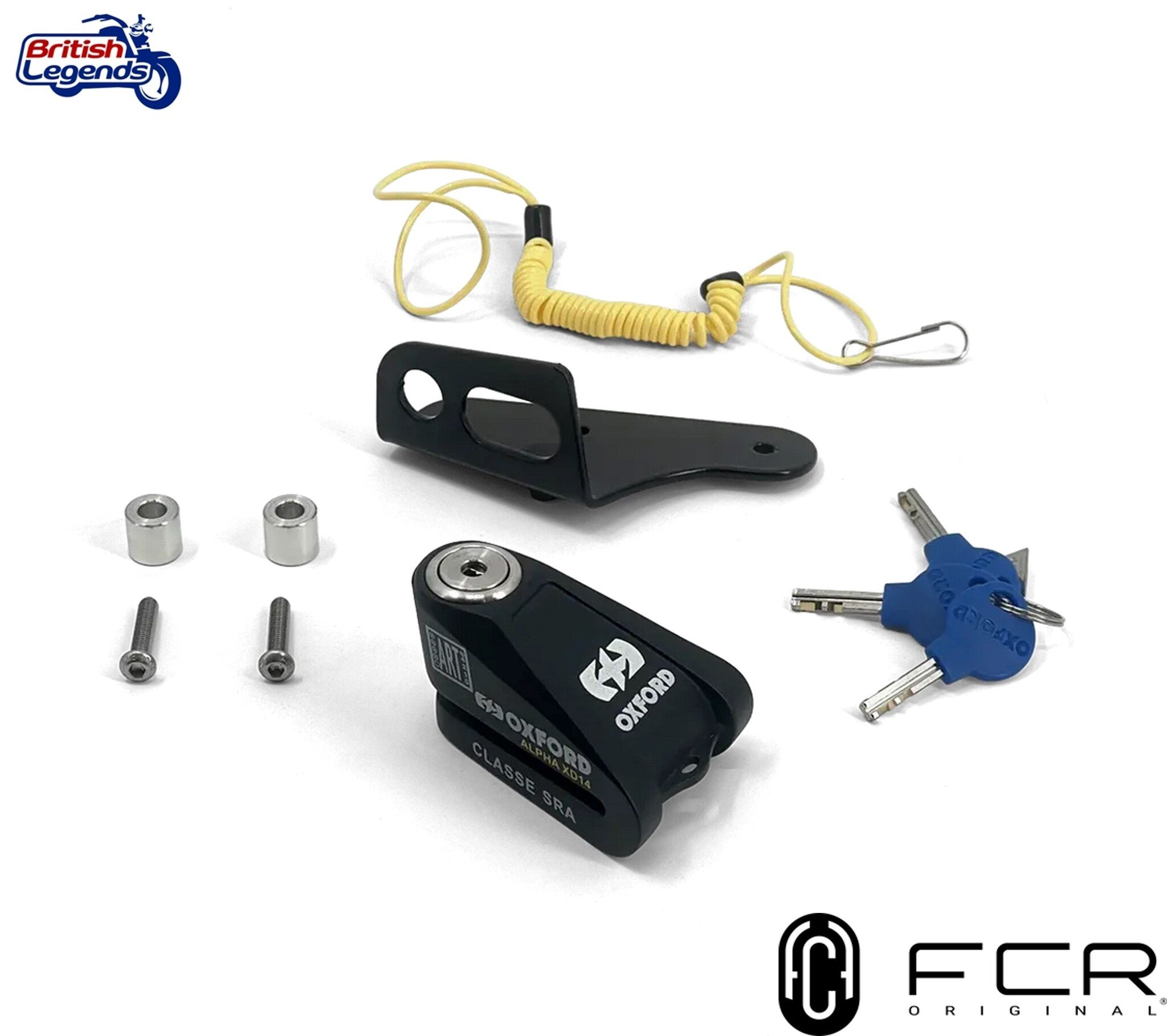 Support Bloque-Disque + Antivol pour Triumph Twins