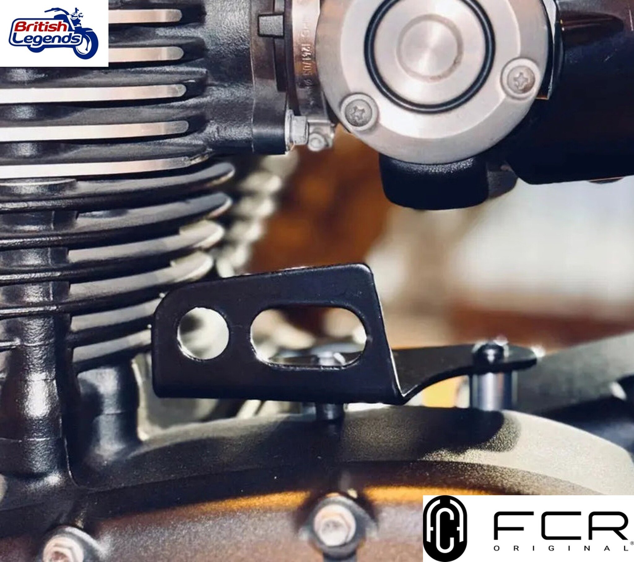 Support Bloque-Disque + Antivol pour Triumph Twins