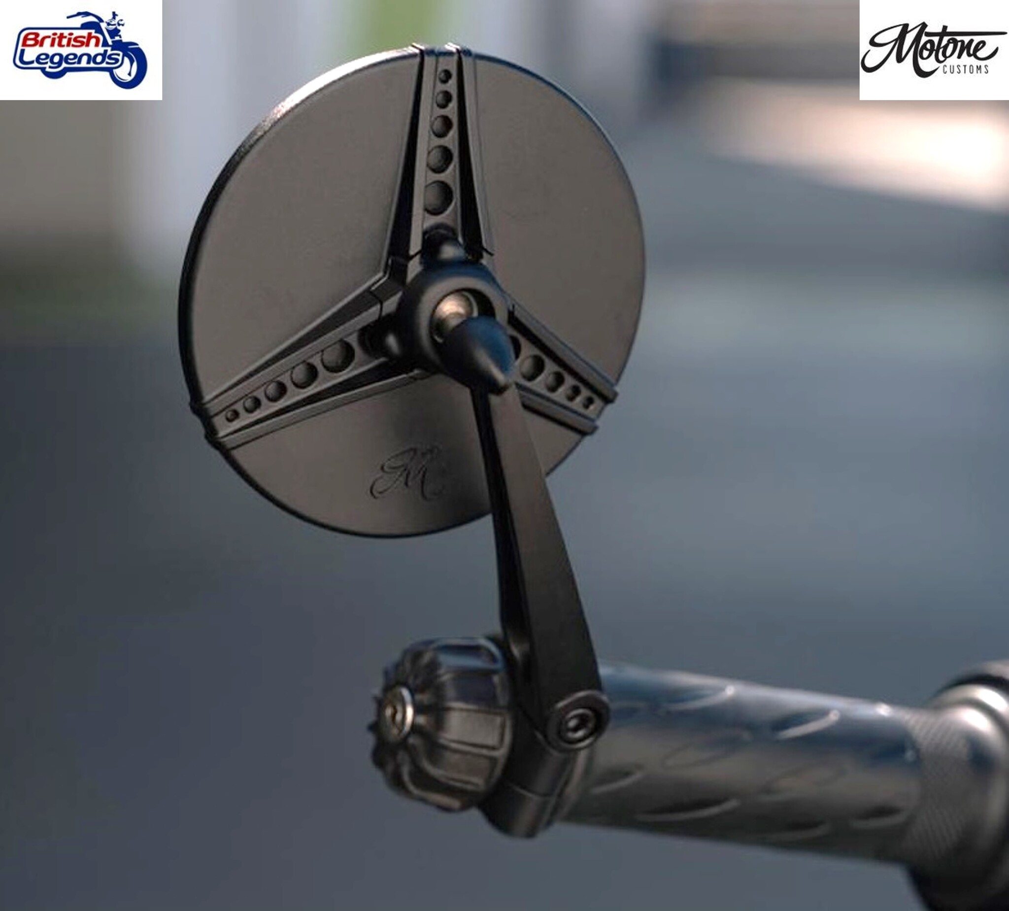 Bar-End Mirrors - Motone Aeronaut