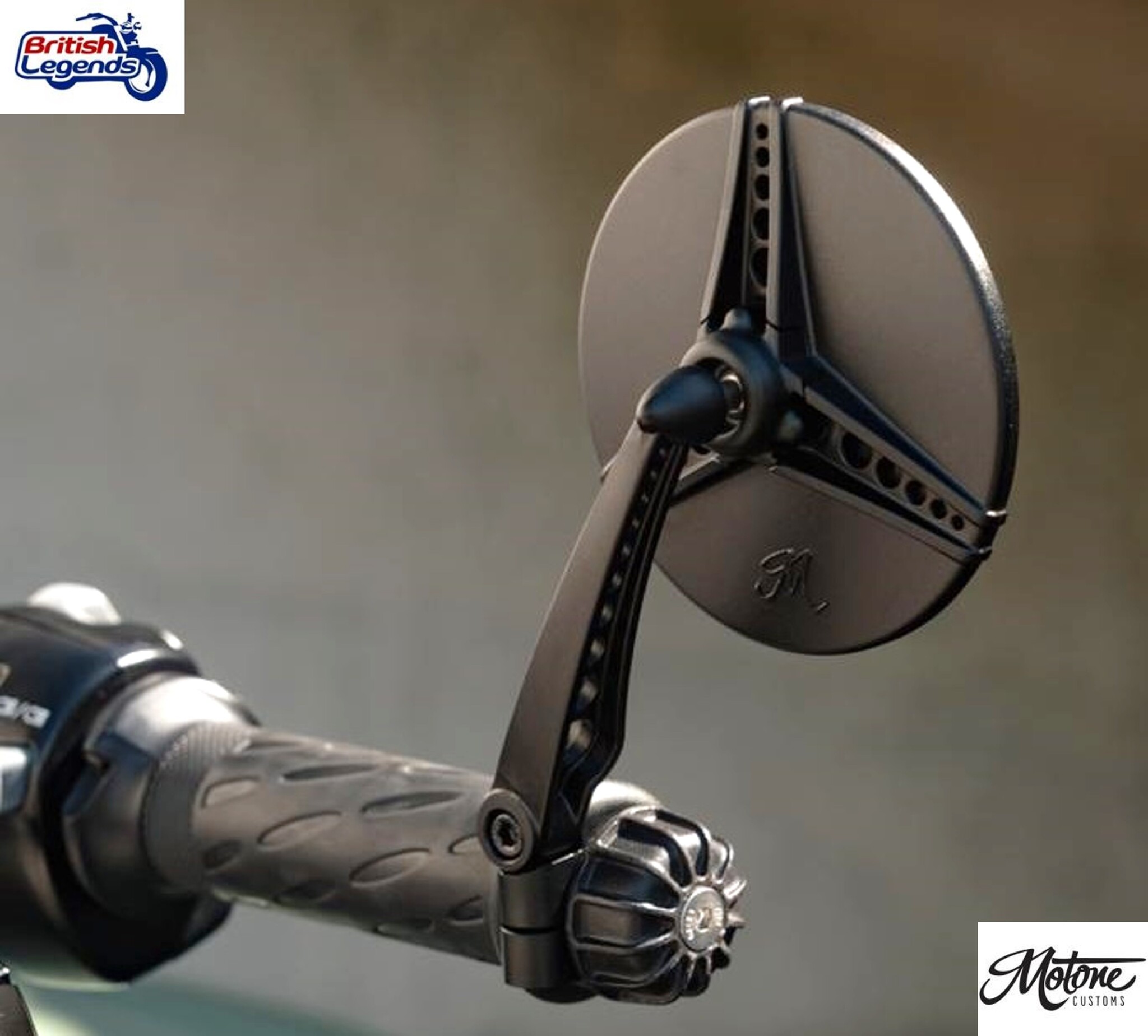 Bar-End Mirrors - Motone Aeronaut