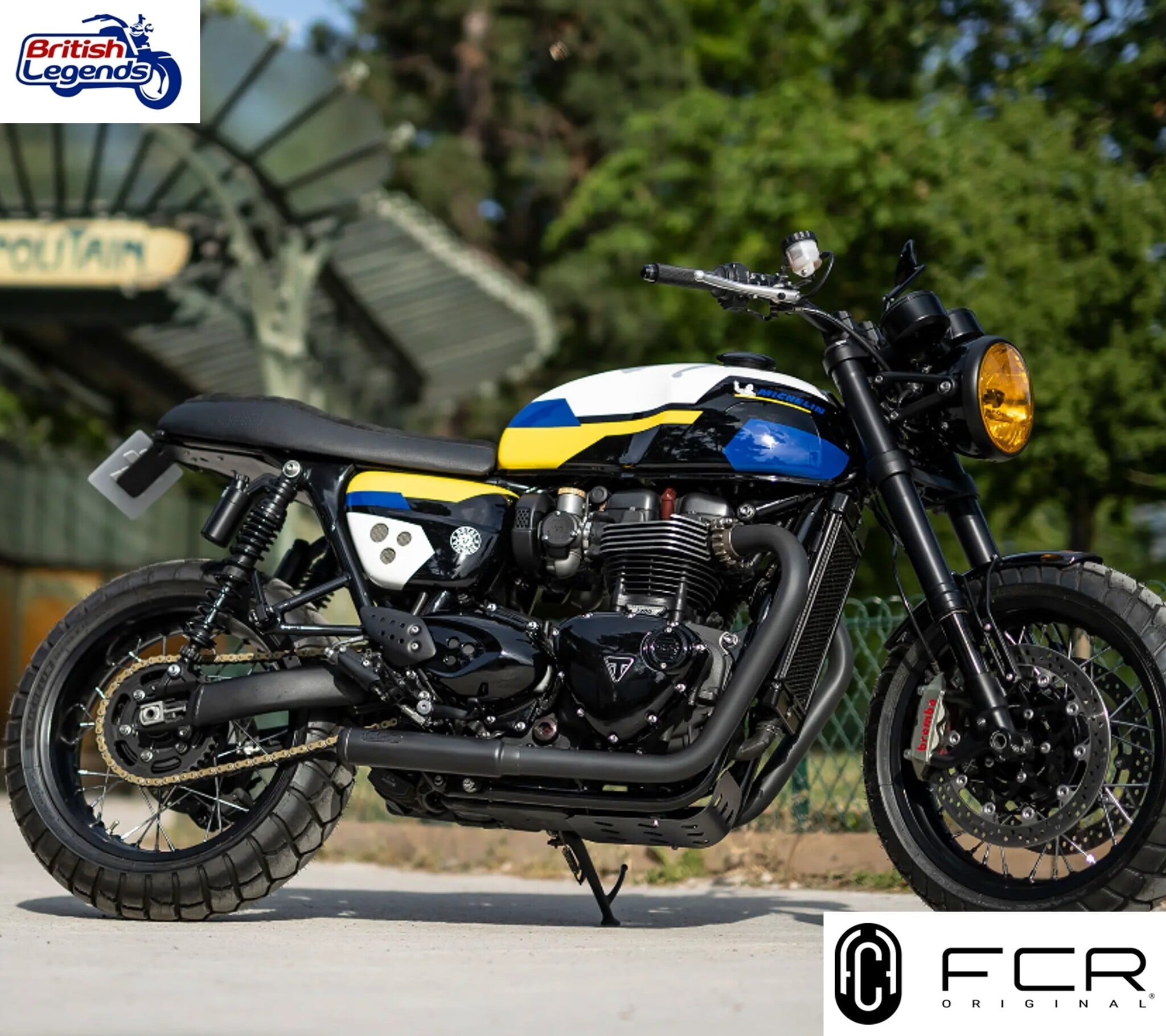 Ligne d'Echappement Complète pour Triumph Twins
