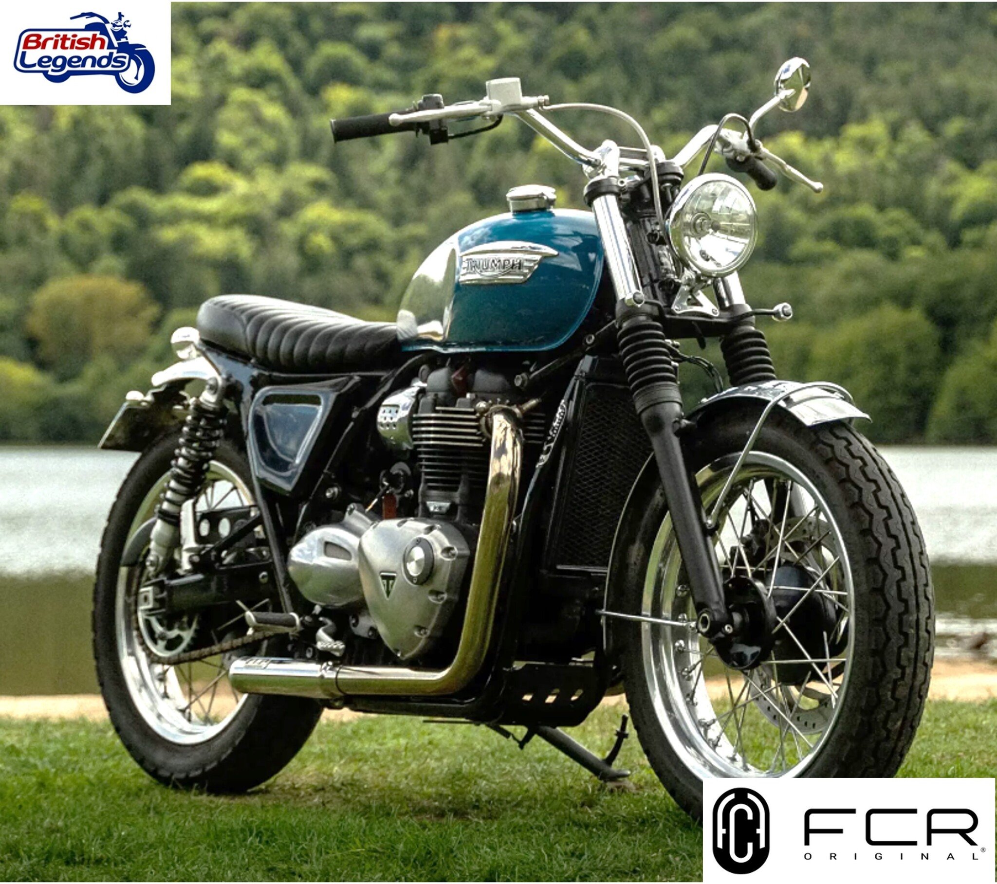 Ligne d'Echappement Complète pour Triumph Twins
