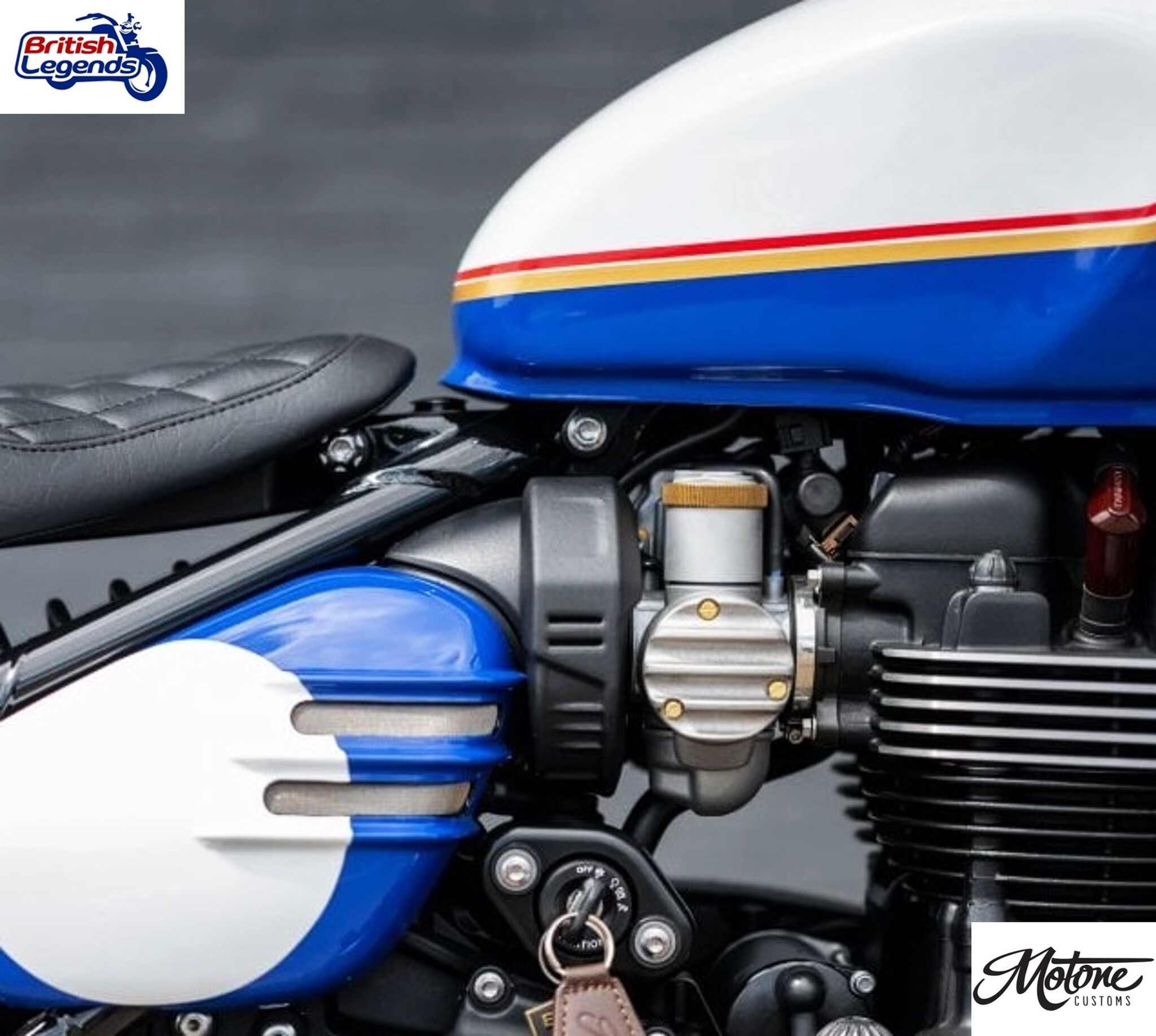 Enjoliveurs d'Admission "Zephyr" pour Triumph Twins