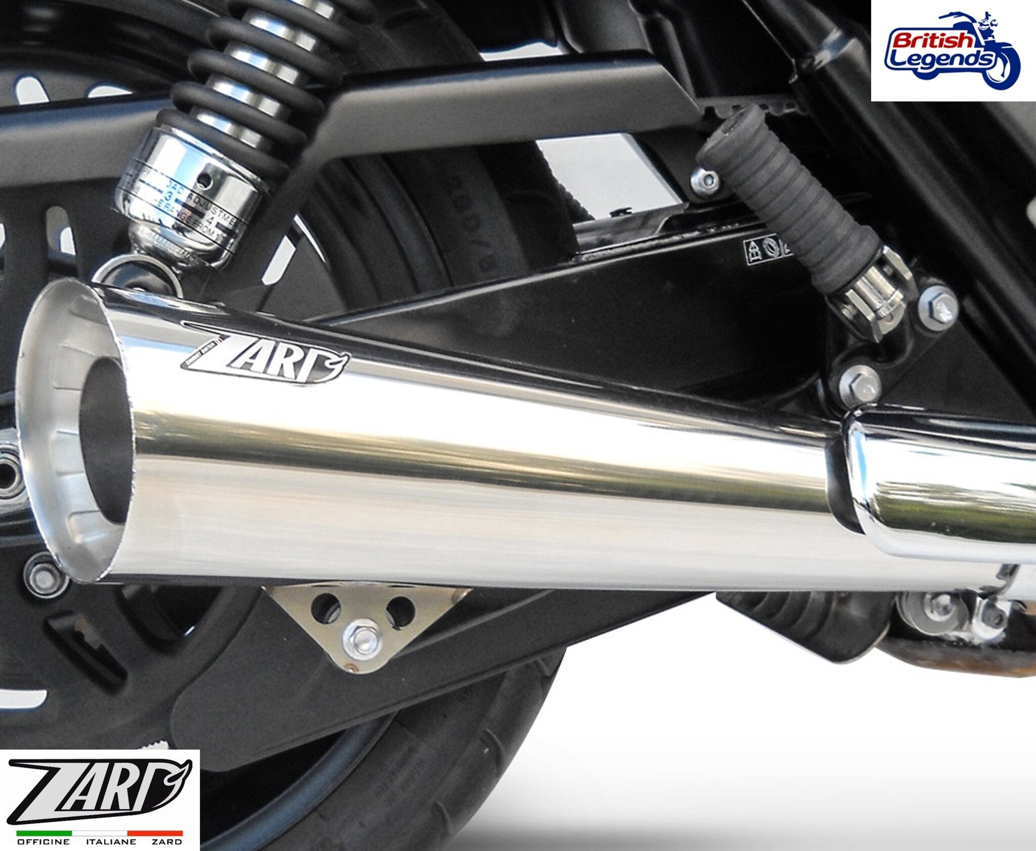 Silencieux Inox Zard pour Triumph Thunderbird 1600/1700