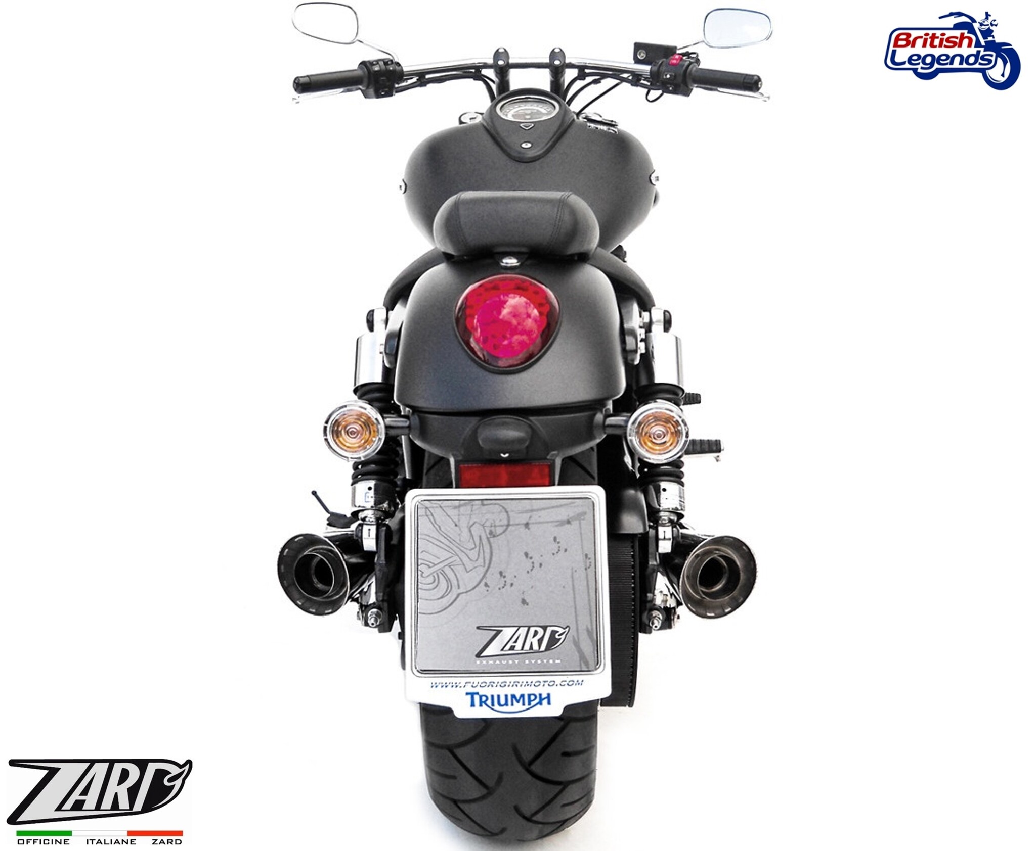 Silencieux Inox Zard pour Triumph Thunderbird 1600/1700