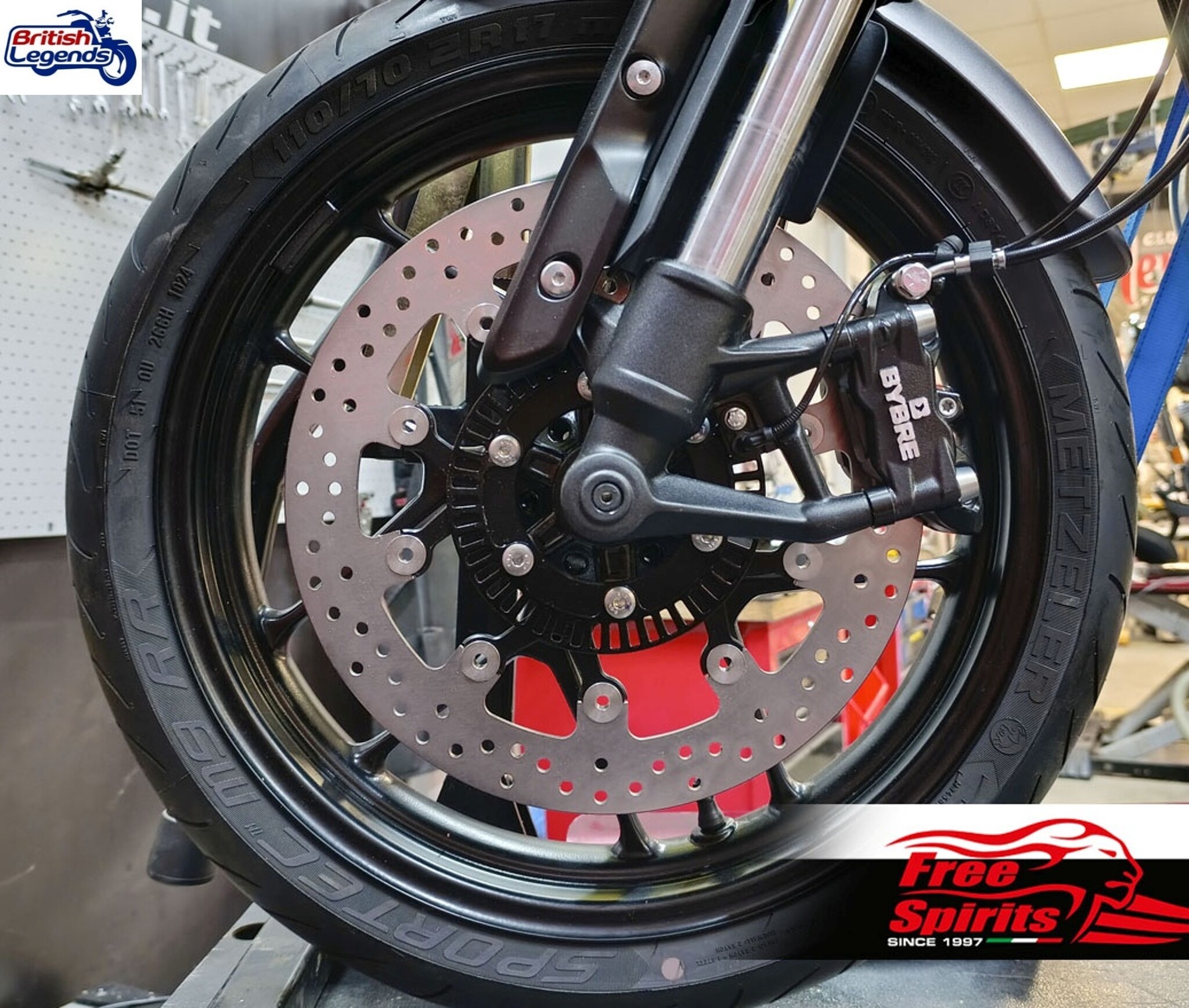 Floating Disc 320mm Upgrade for Triumph 400