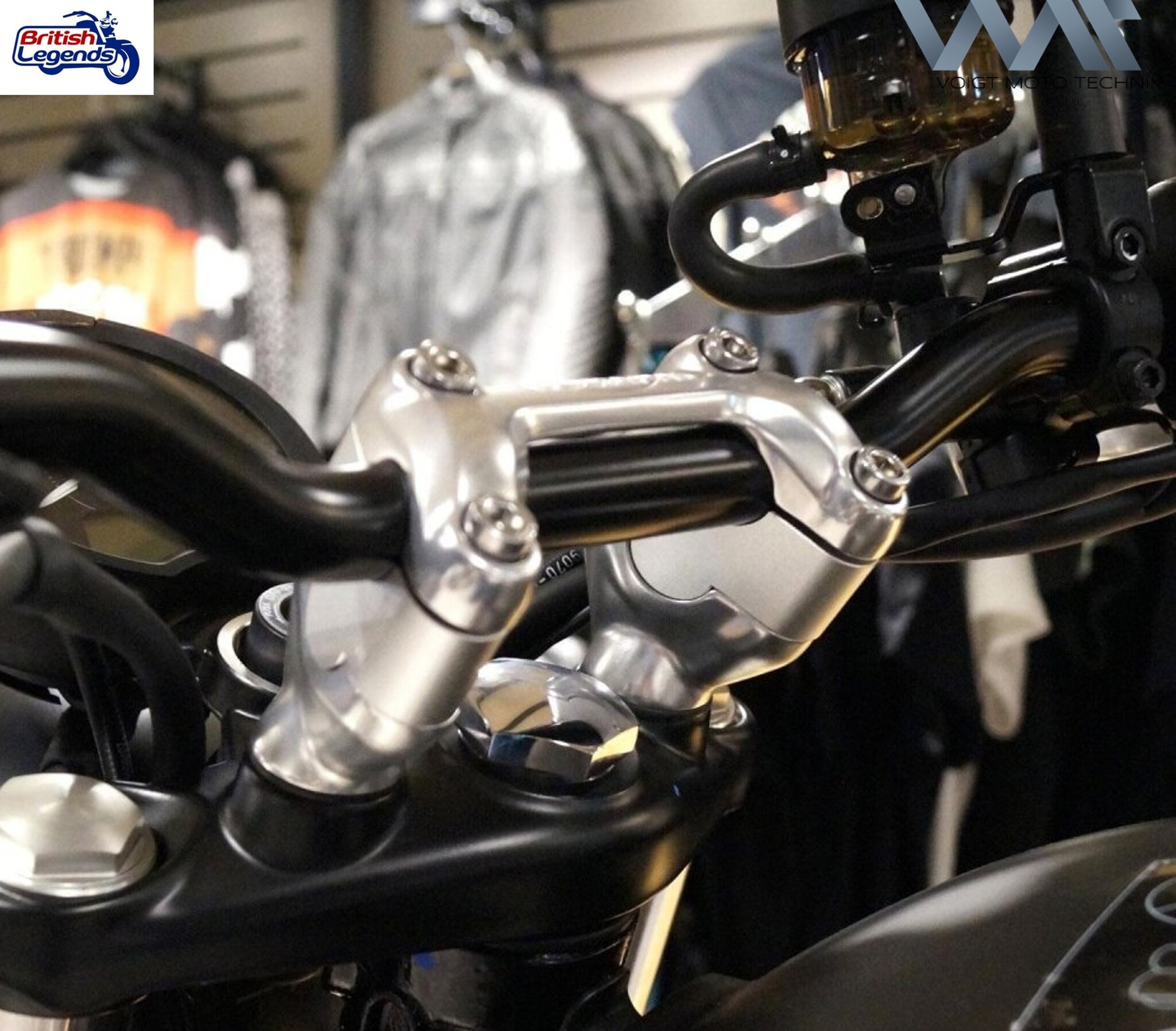 Handlebar Risers for Street Twin & Speed Twin 900